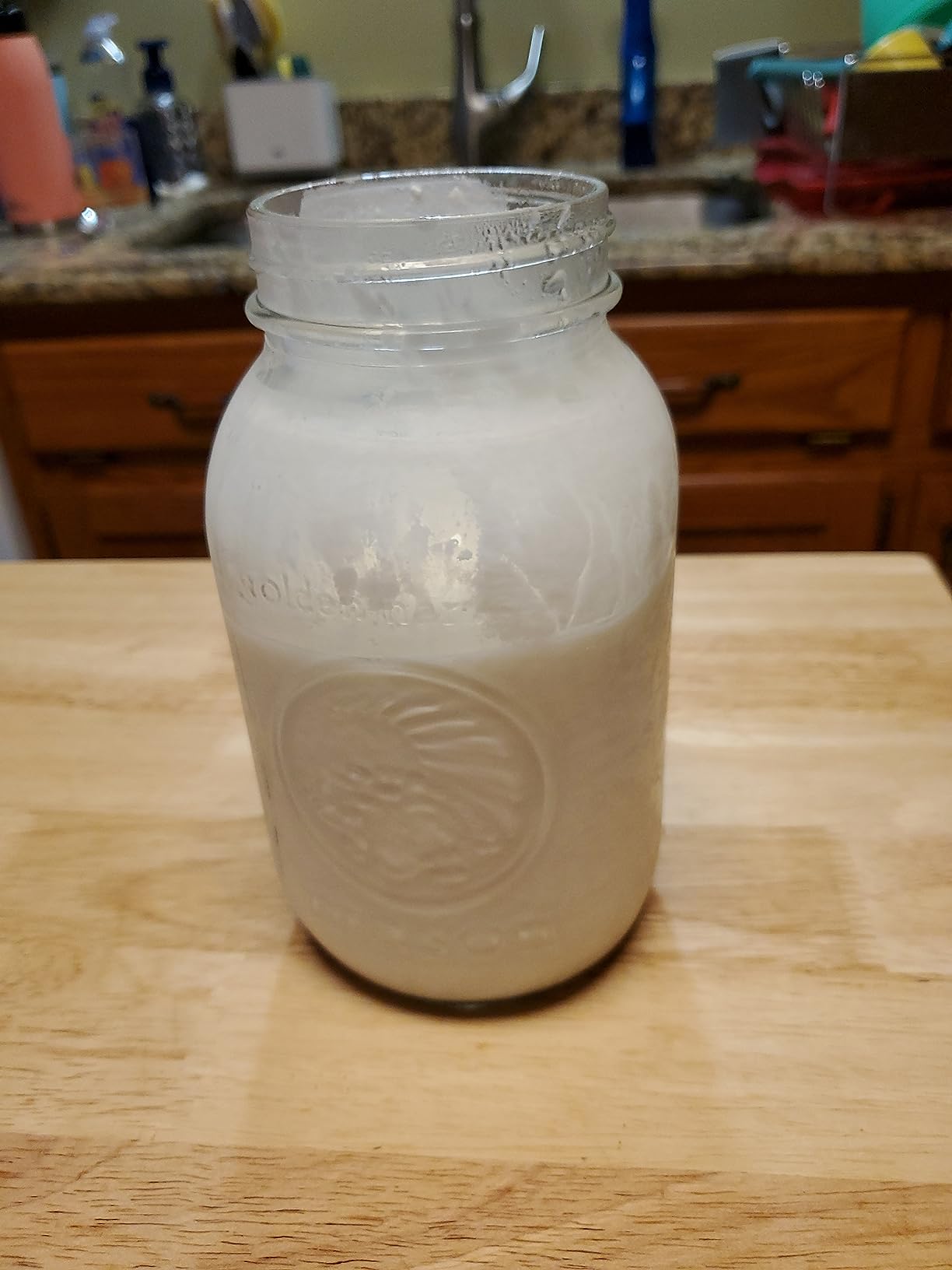 Cultures for Health Kefir Starter Culture | 4 Packets Freeze Dried Starter Powder | Make Kefir with Milk, Water, or Juice | Re-Culture Kefir Probiotic Drinks 2-7x Each | Cultures in Less Than a Day customer photo 1