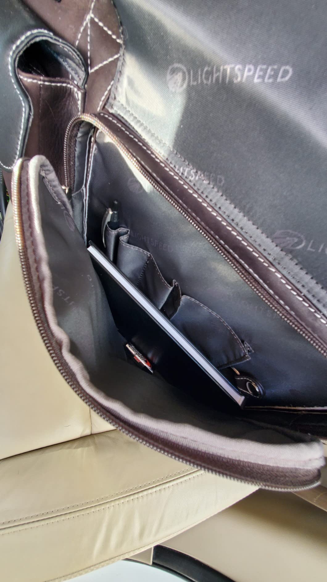 Lightspeed Aviation - The Gann, Leather Flight Bag | 4112 customer photo 1