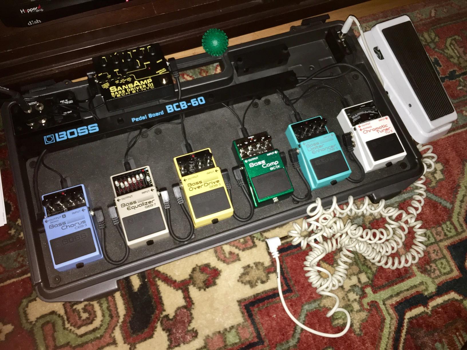 BOSS BC-1X Bass Compressor Guitar Pedal (BC-1X), Green customer photo 1