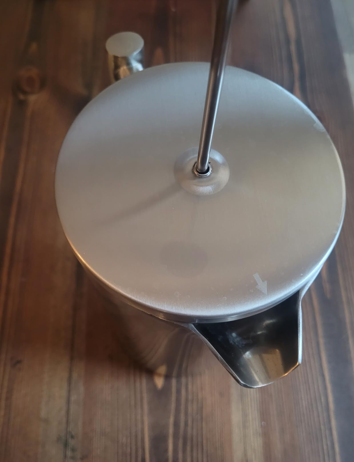 Large Insulated French Press Coffee Maker, Matte-Black Stainless Steel 50oz customer photo 2