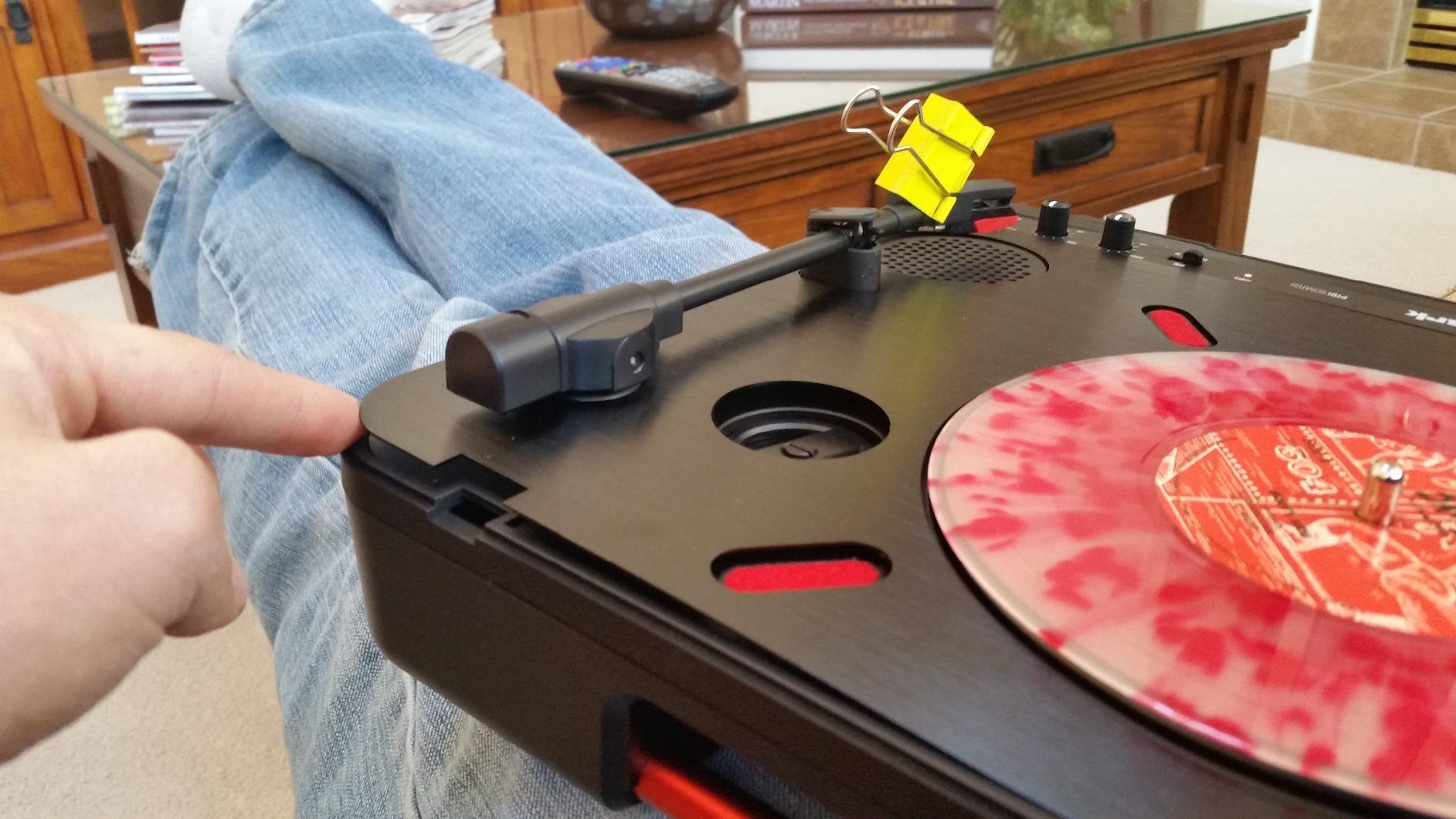 Numark PT01 Scratch Portable DJ Turntable customer photo 1