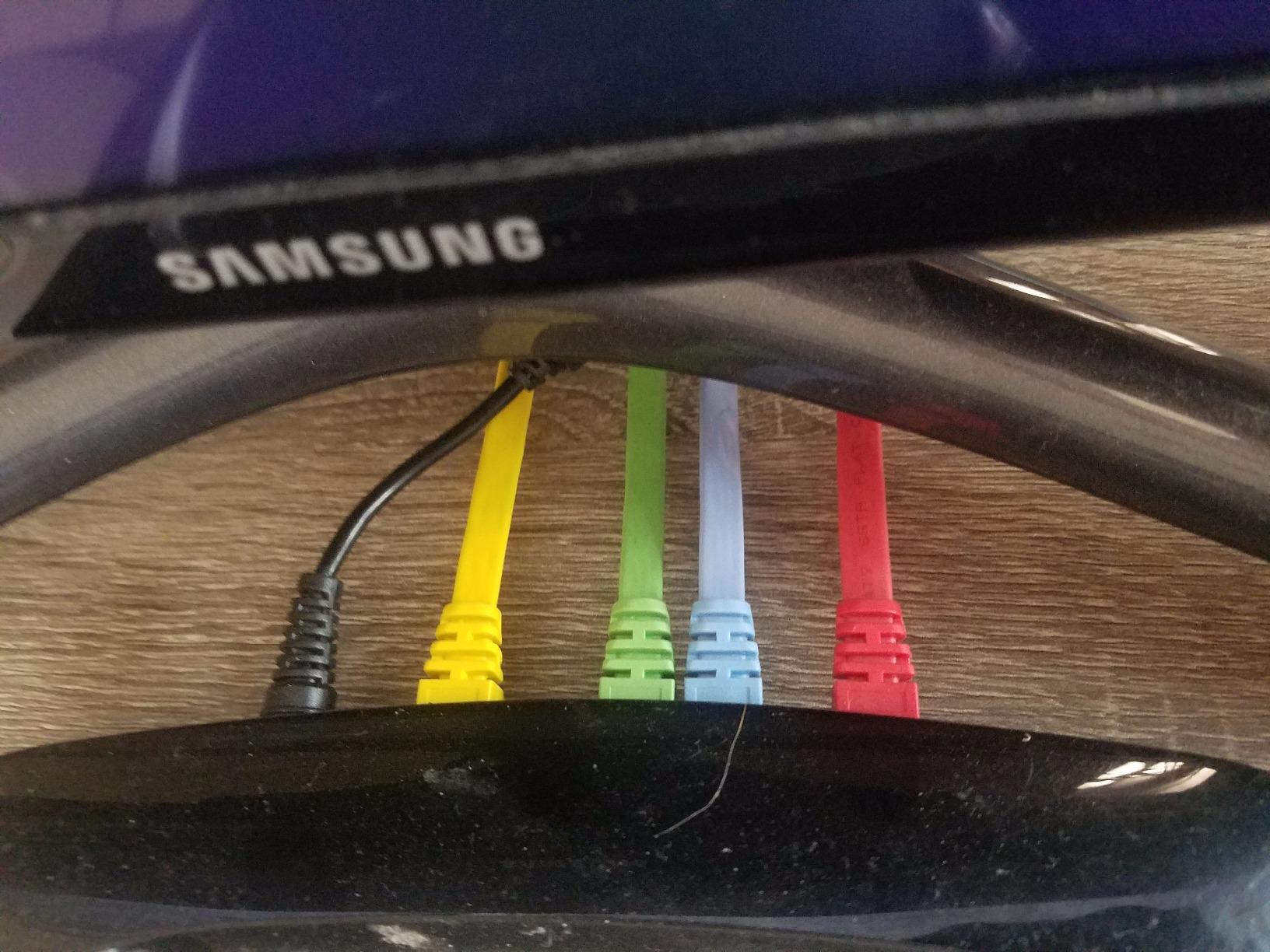 CableGeeker Cat7 Shielded Flat Ethernet Patch Cables 7ft 6Pack, Multicolor customer photo 2