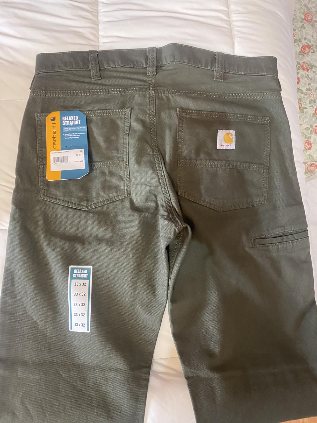 Carhartt Men's Relaxed Straight Rigby Pant customer photo 1