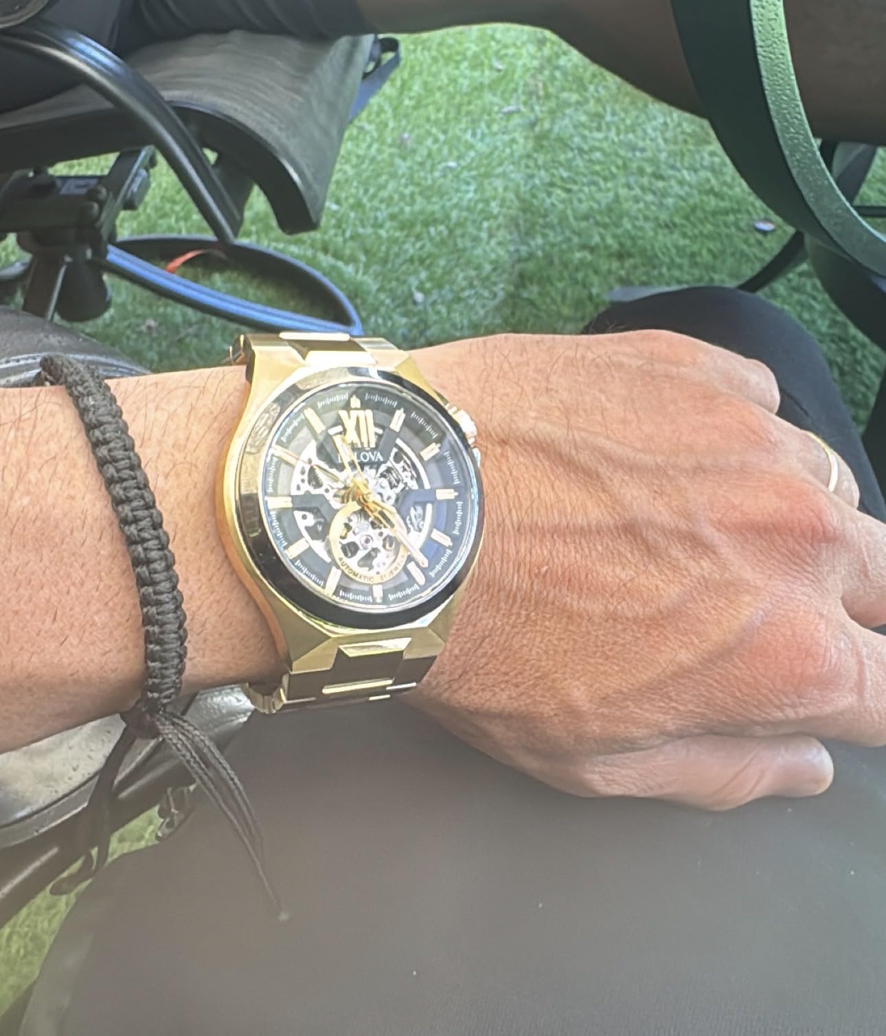 Bulova Men's Classic Maquina Automatic Open Aperture Watch customer photo 1