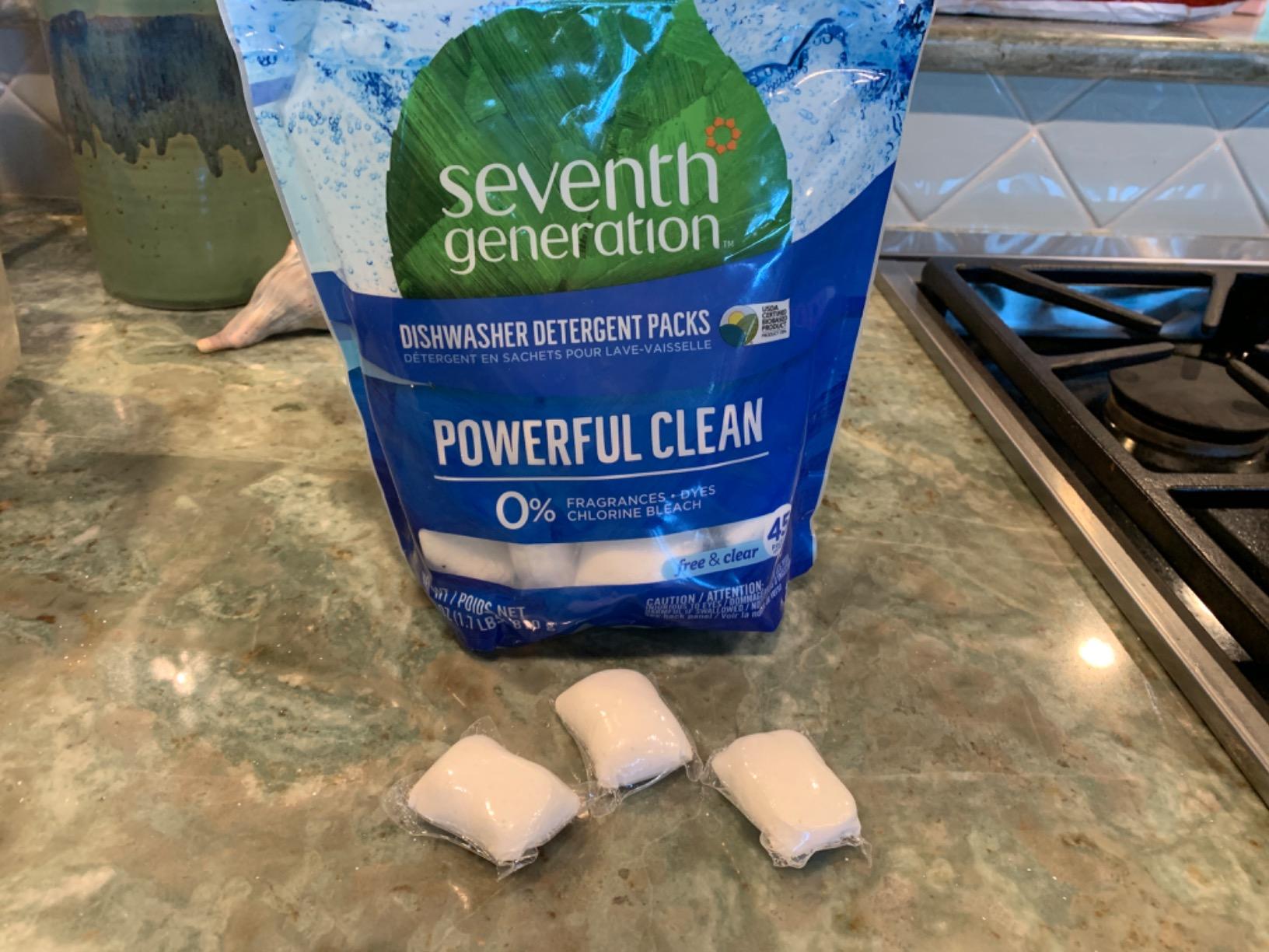 Seventh Generation Free & Clear Dishwasher Detergent Packs, 72 Count customer photo 2