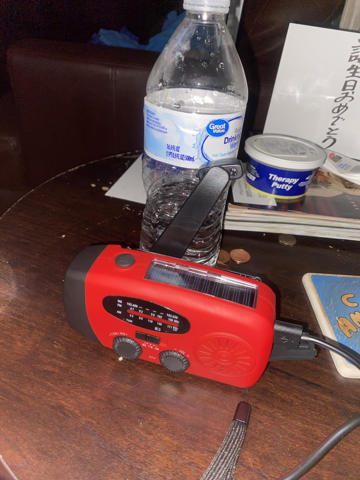 RunningSnail Hand Crank Radio with Flashlight, NOAA/AM/FM Emergency Radio customer photo 2