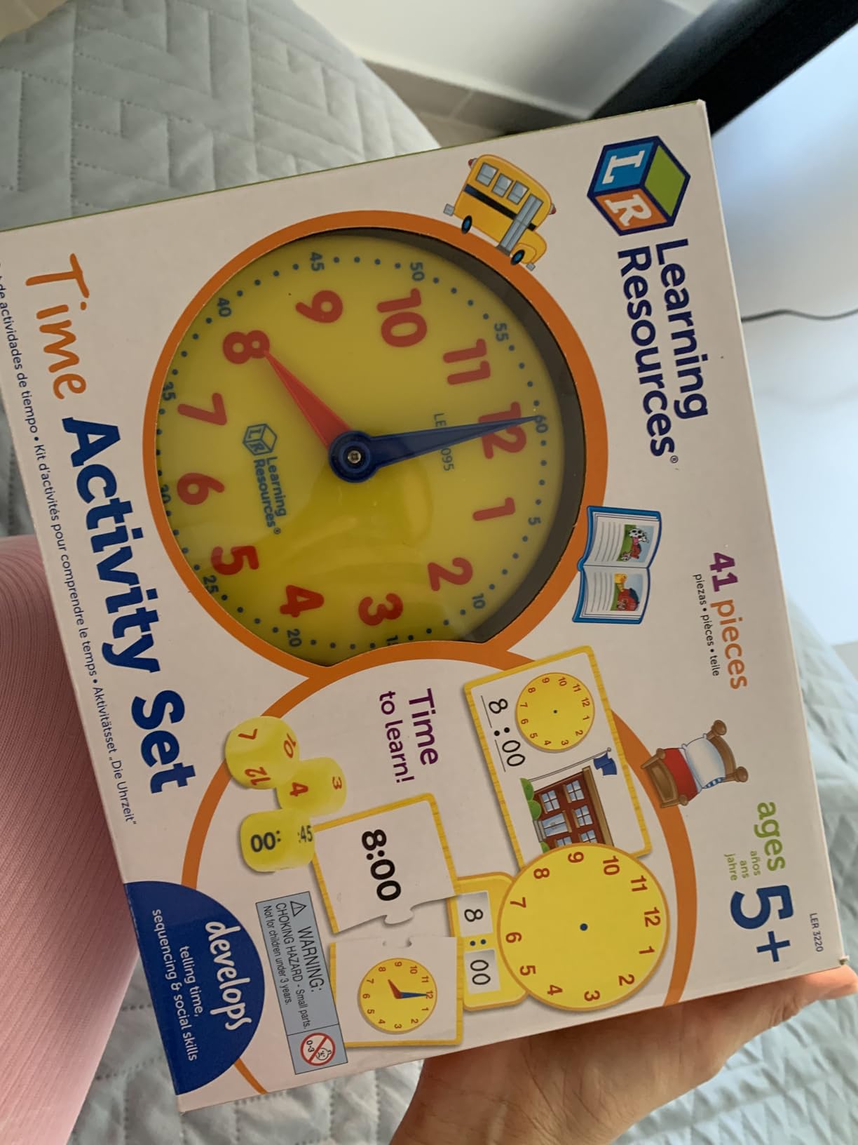 Learning Resources Time Activity Set customer photo 2