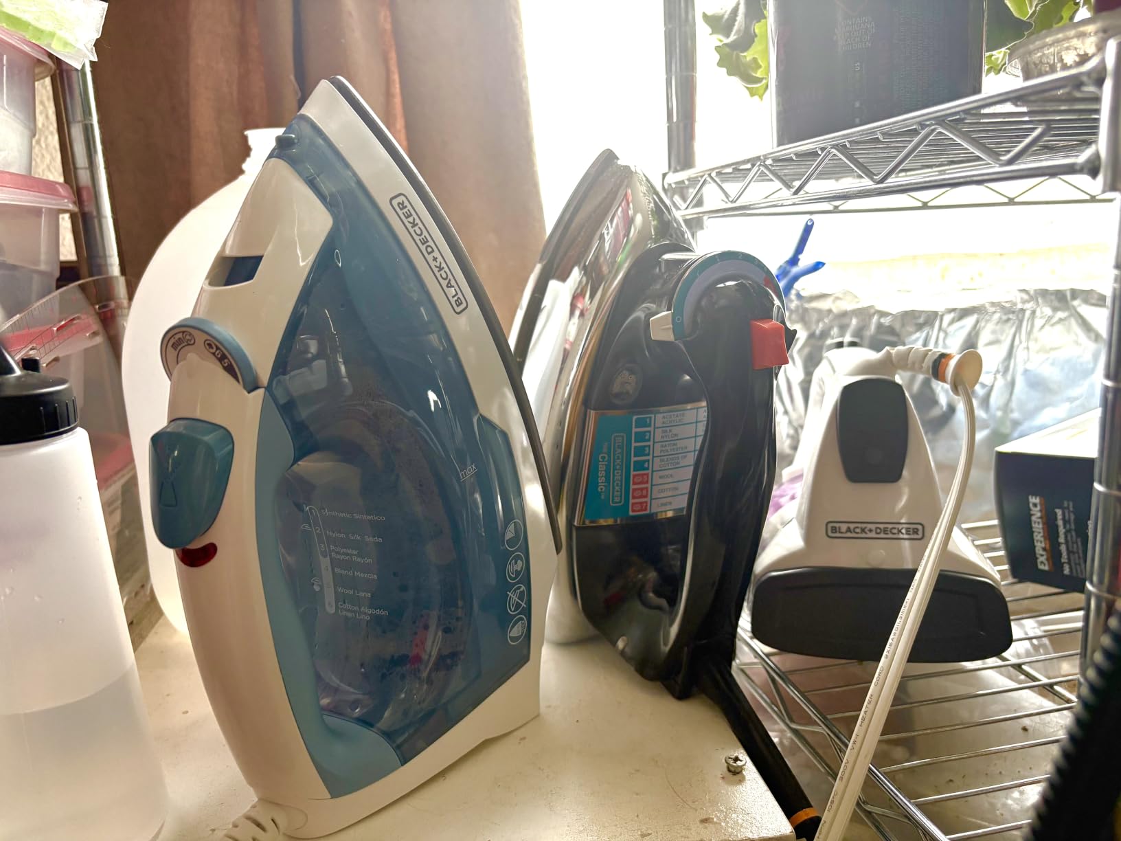 BLACK+DECKER Steam Iron for Clothes with Auto Shutoff & TrueGlide Soleplate customer photo 2