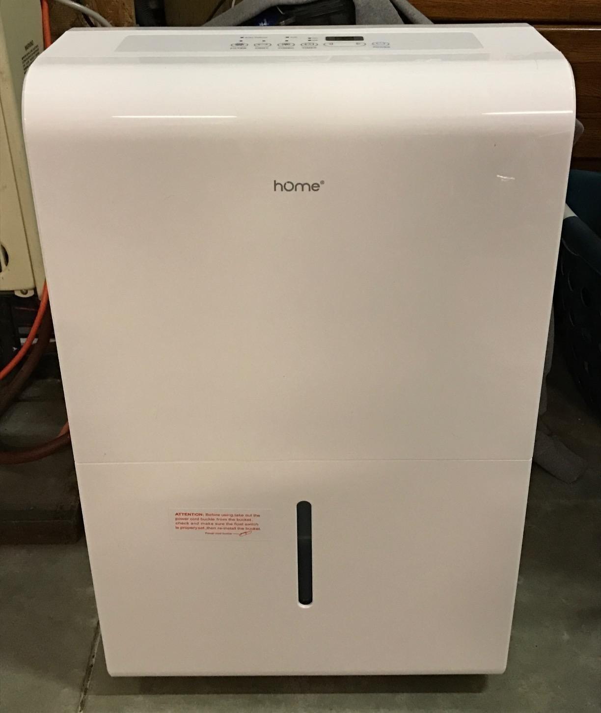 hOmeLabs Dehumidifier 4,500 Sq Ft 32 Pint (MAX 80 Pint at 95°F, 90% RH) customer photo 2