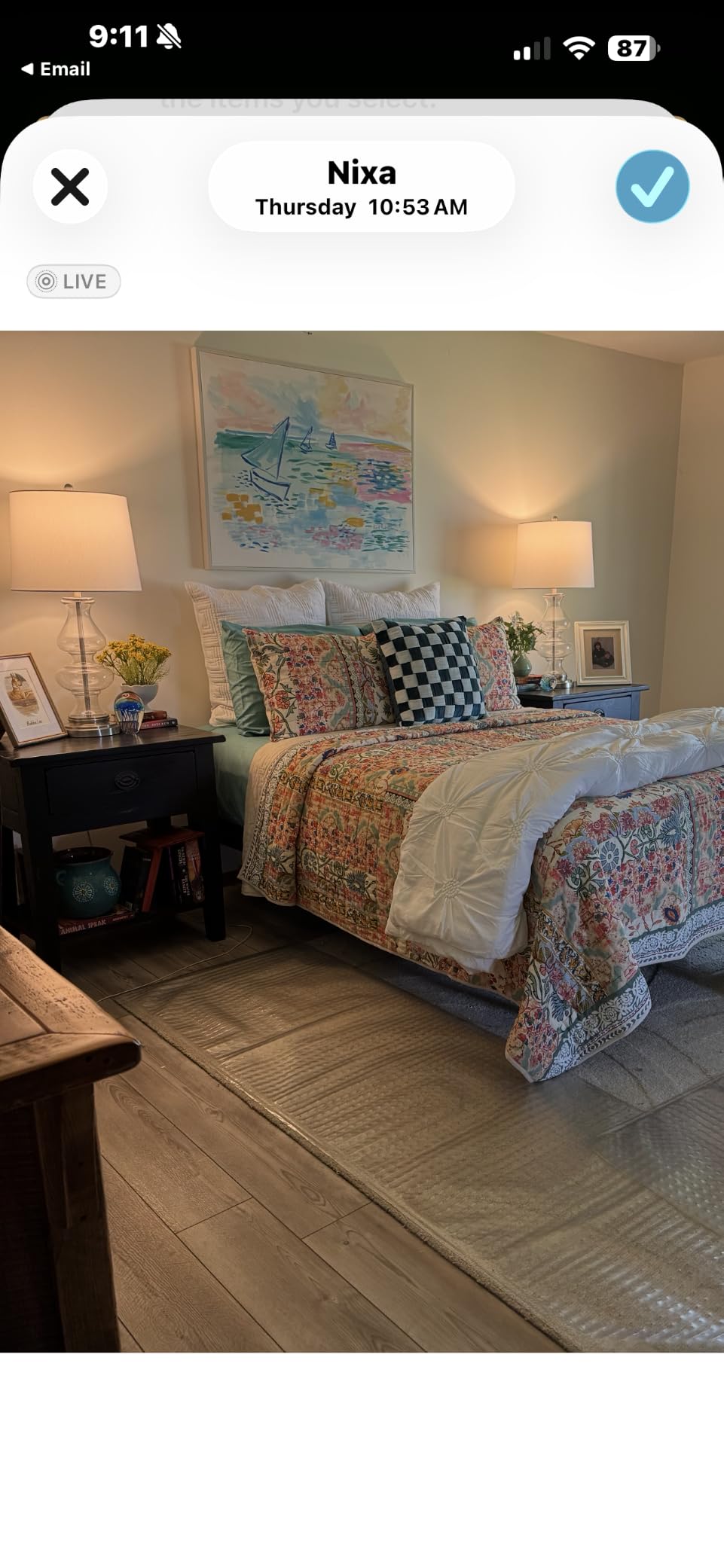 California Design Den Soft 100% Cotton Sateen Queen Bed Sheets Set, White customer photo 2