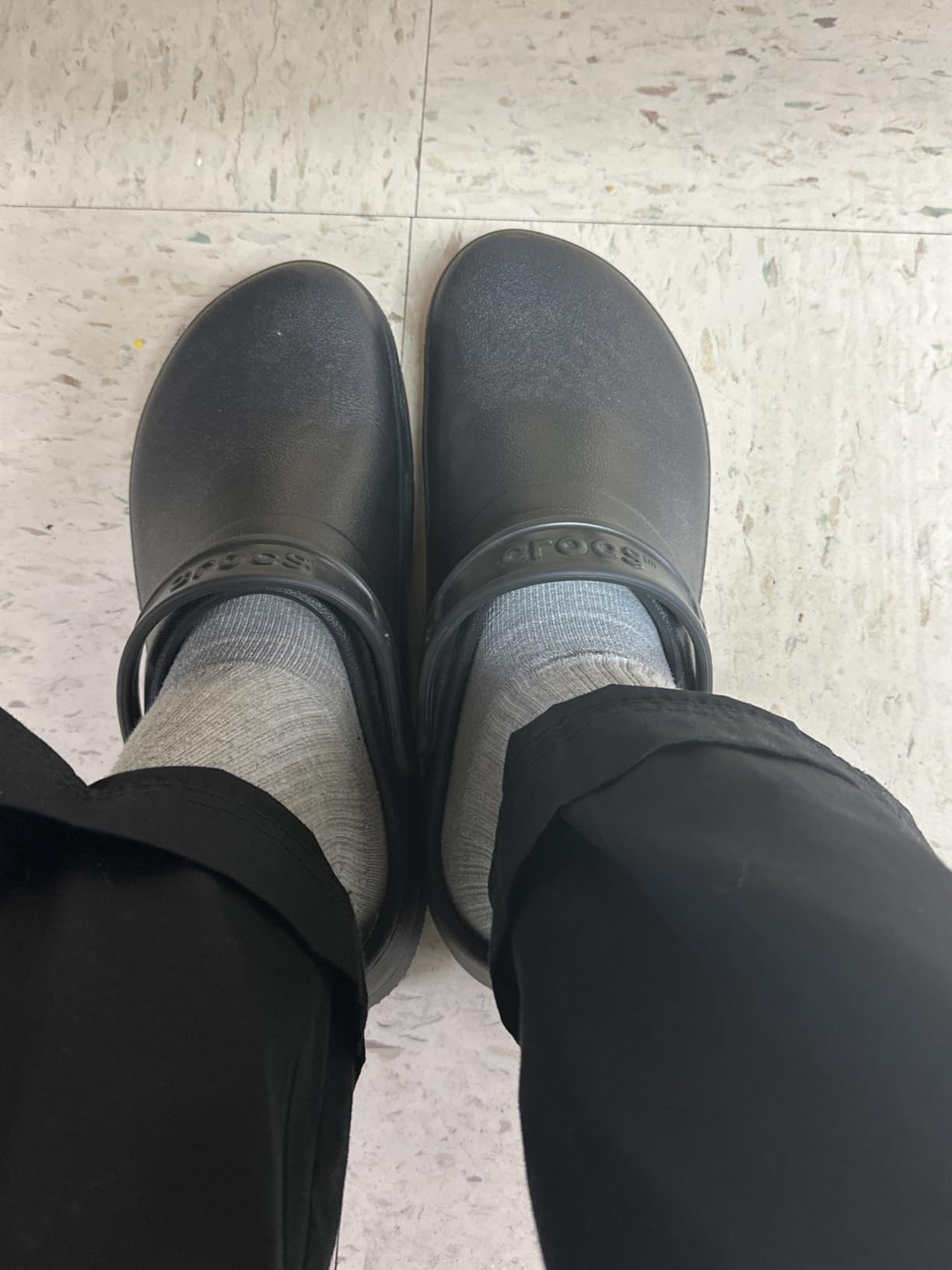 Crocs Unisex Adult Specialist II Work Clogs, Enclosed Toe, Slip Resistant customer photo 1