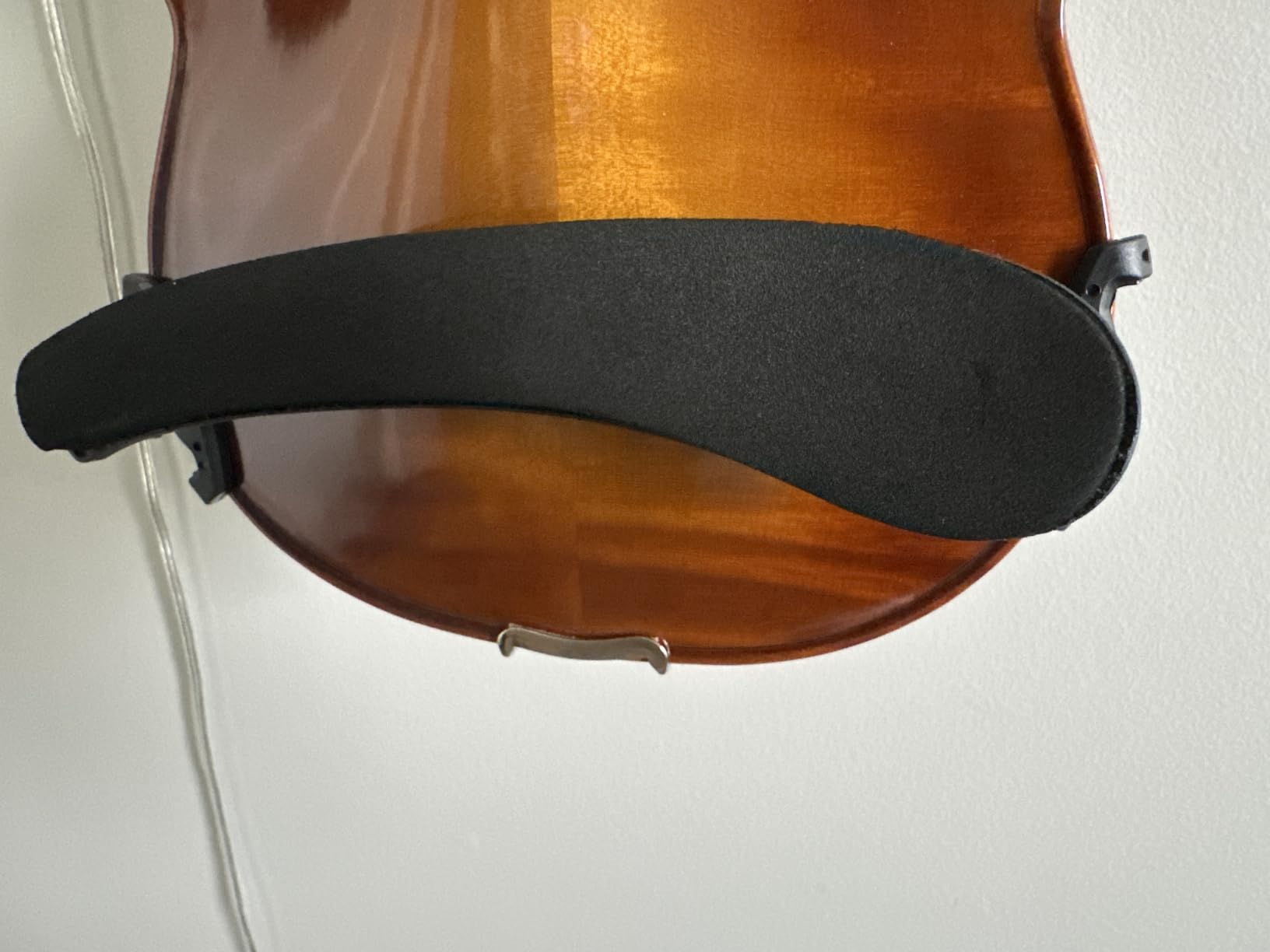 Sky New Solid Wood Antique Viola Outfit with Lightweight Case, Bow and Rosin (16 Inch) customer photo 2