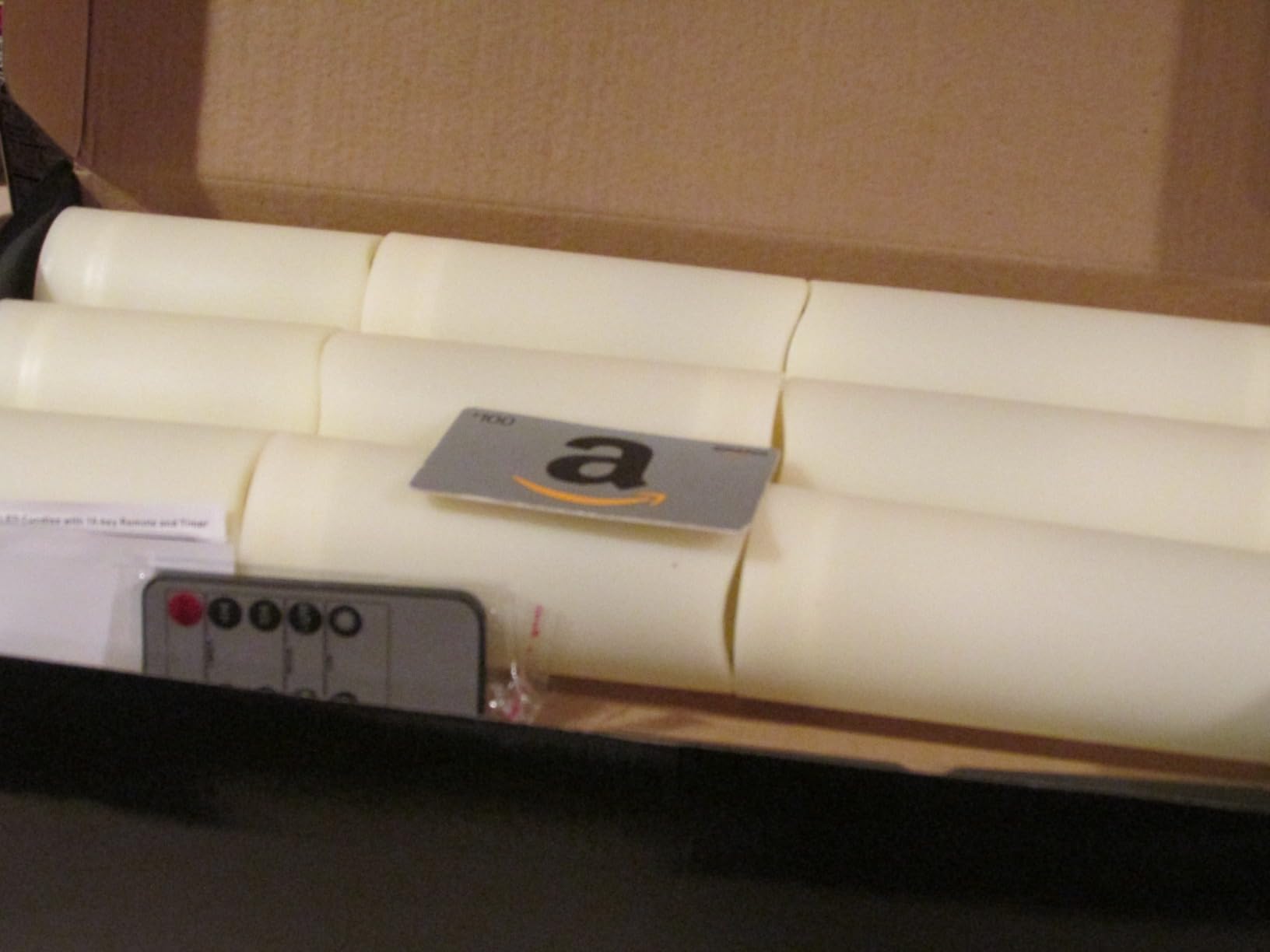 Enpornk Flameless Candles Flickering LED Candles Set of 12 (D:2.2