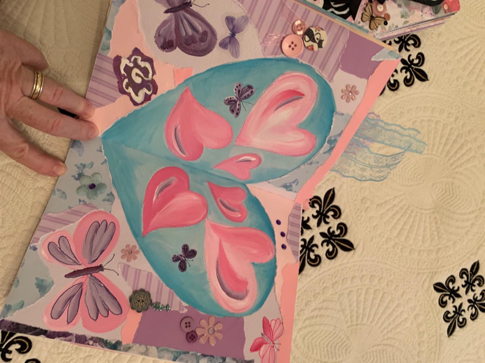 Bellofy 2X Watercolor Paper Pad, 100 Sheets, 9x12 Inches | Ideal for Kids, Artists & Beginners Love | Watercolor Sketchbook for Watercoloring Techniques | Great Gift Idea customer photo 2