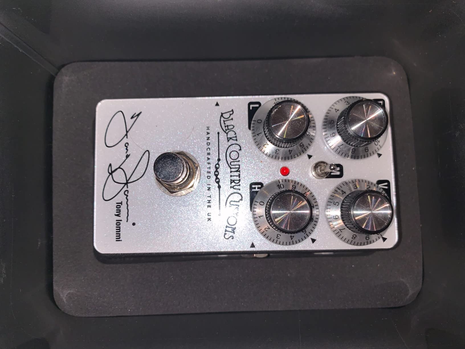 Laney Black Country Customs TI-BOOST Tony Iommi Signature Boost Pedal customer photo 1