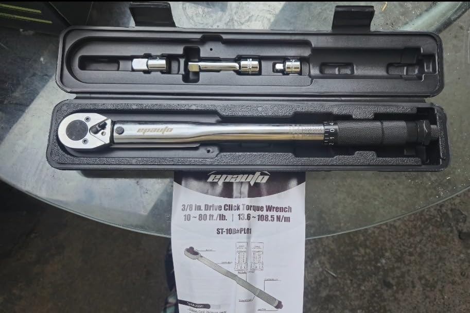 EPAuto 3/8-Inch Drive Click Torque Wrench 10-80 Ft-lb./ 13.6-108.5 Nm customer photo 2