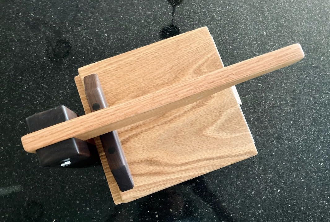 8 Inch Red Oak Tortilla Press – Handmade Hardwood Tortilla Maker by Central Coast Woodworks customer photo 1
