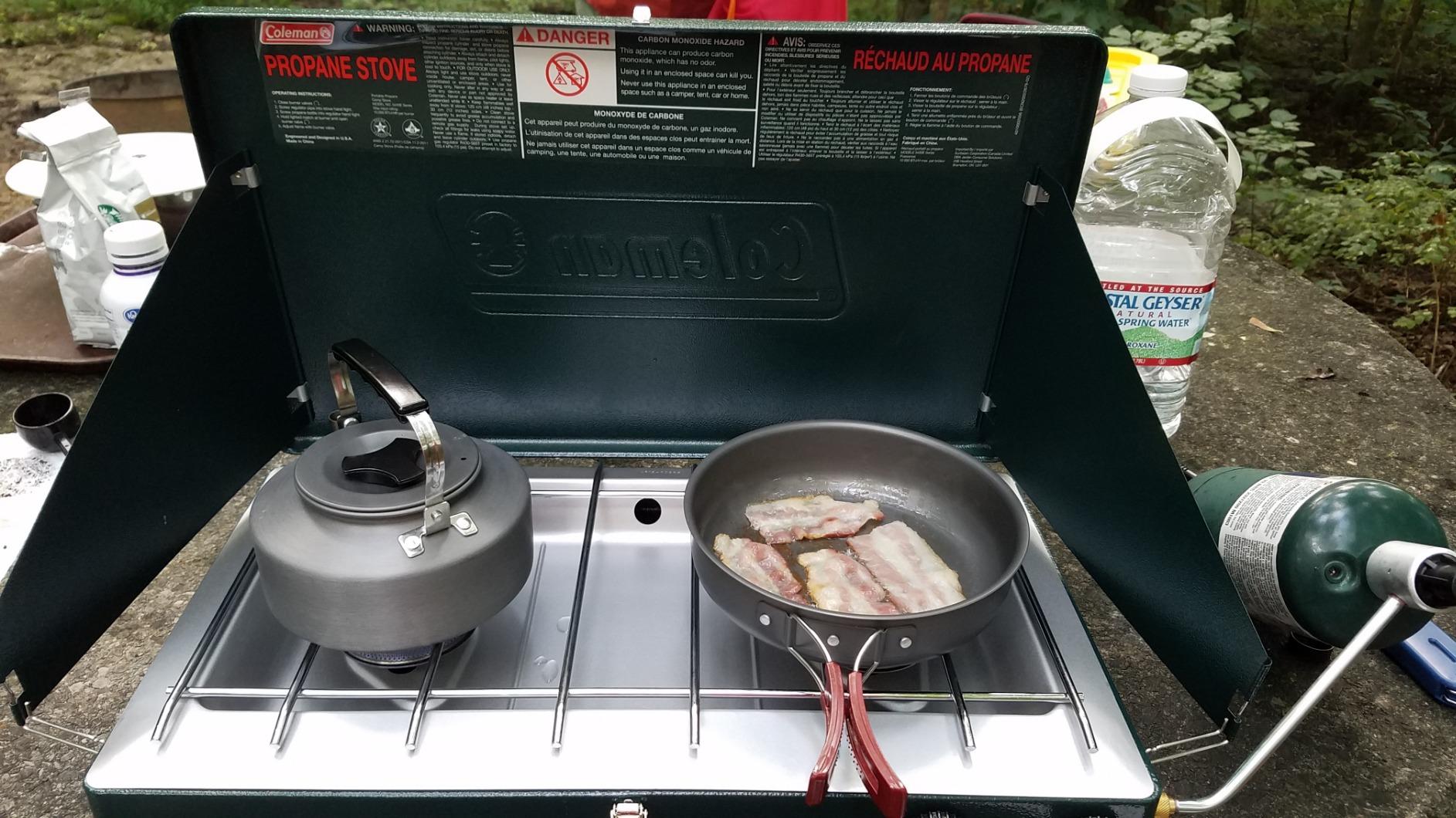 Bulin Camping Cookware, Portable Pots Kettle and Pans Set, 13 PCS for 3-4 customer photo 2