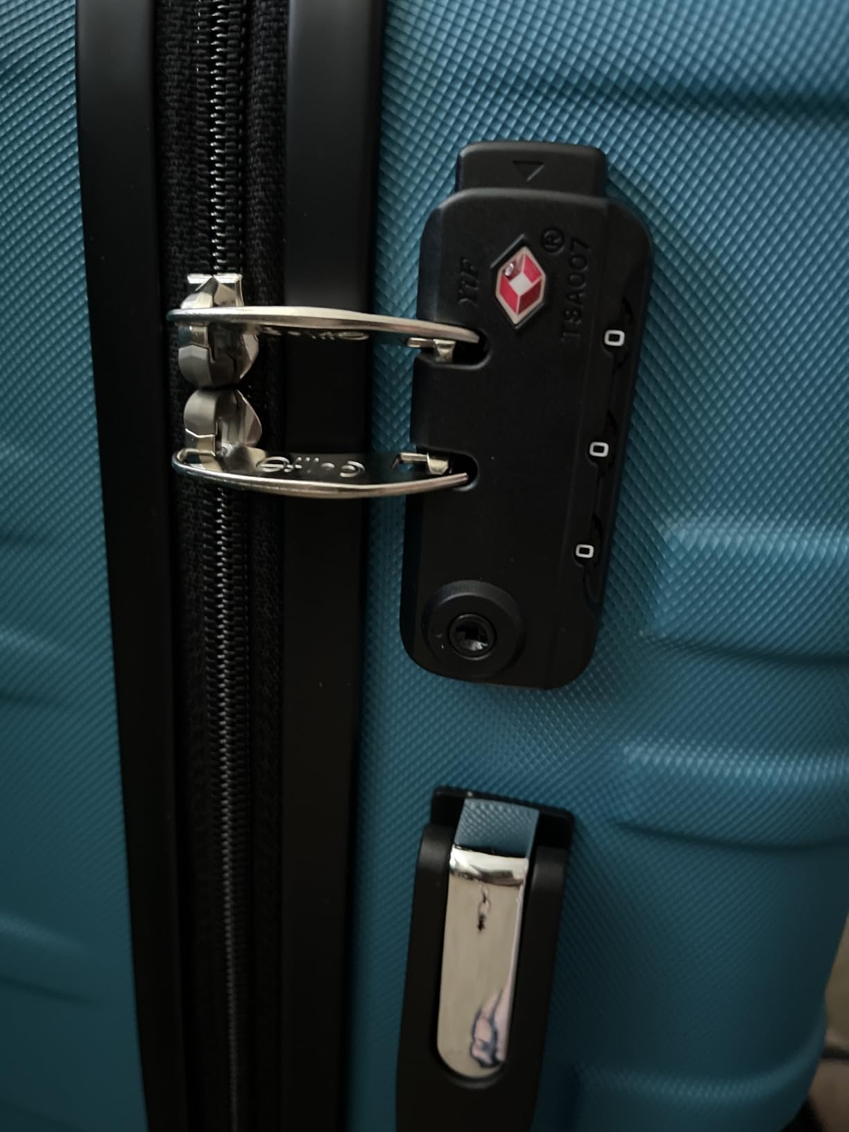 Coolife Hardside ABS Luggage, TSA Lock, Spinner Wheels, 3-Piece Set customer photo 1