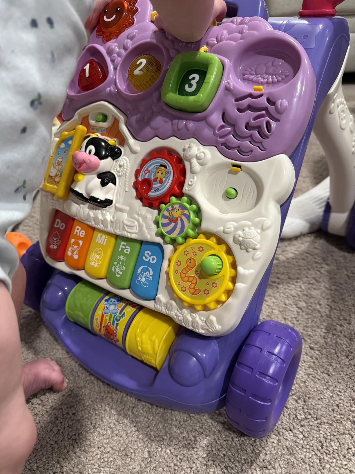 VTech Sit-to-Stand Learning Walker (Frustration Free Packaging), Blue customer photo 1