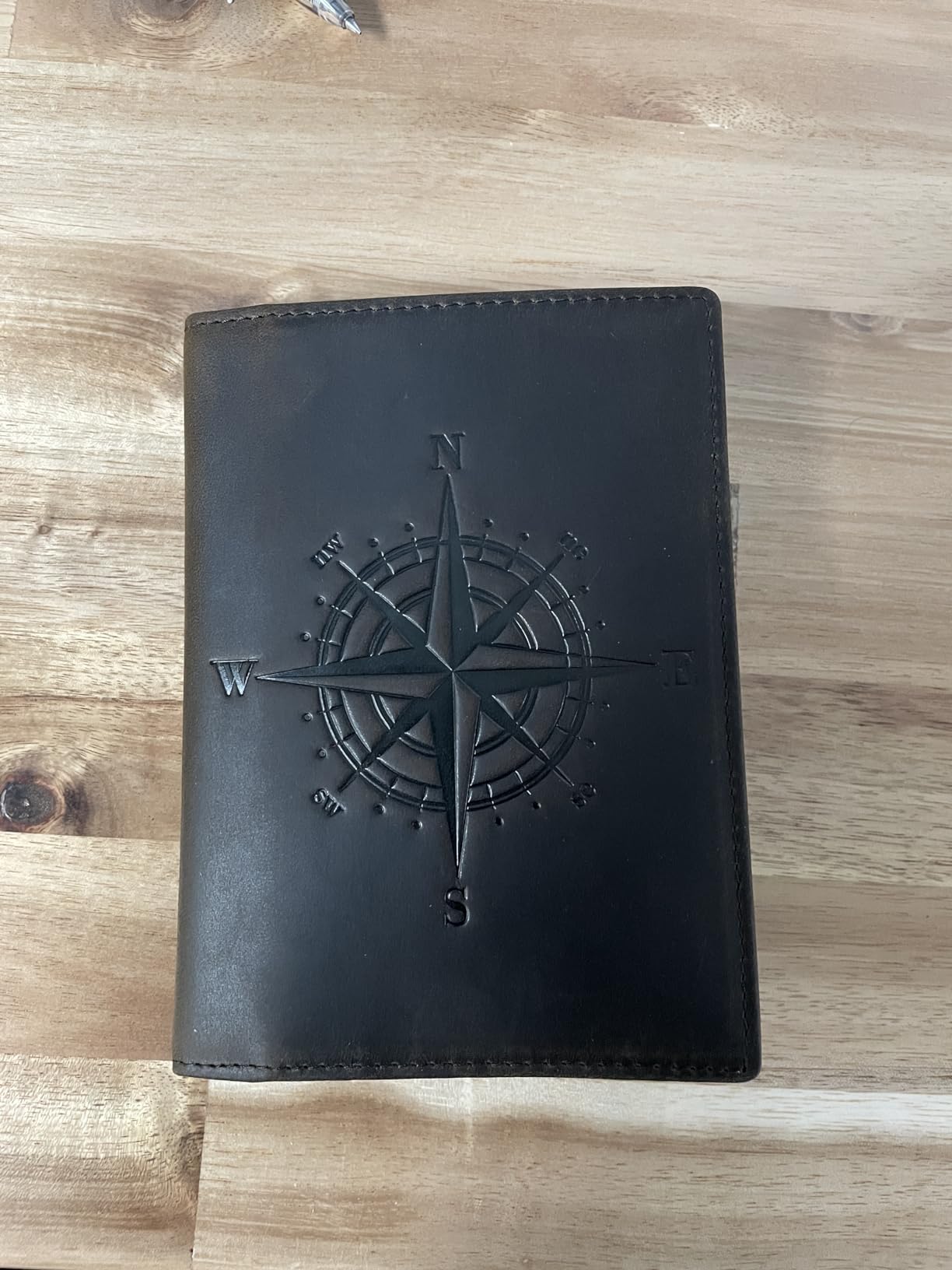 Polare Slim RFID Blocking Leather Passport Holder Travel Bifold Wallet For Men customer photo 2