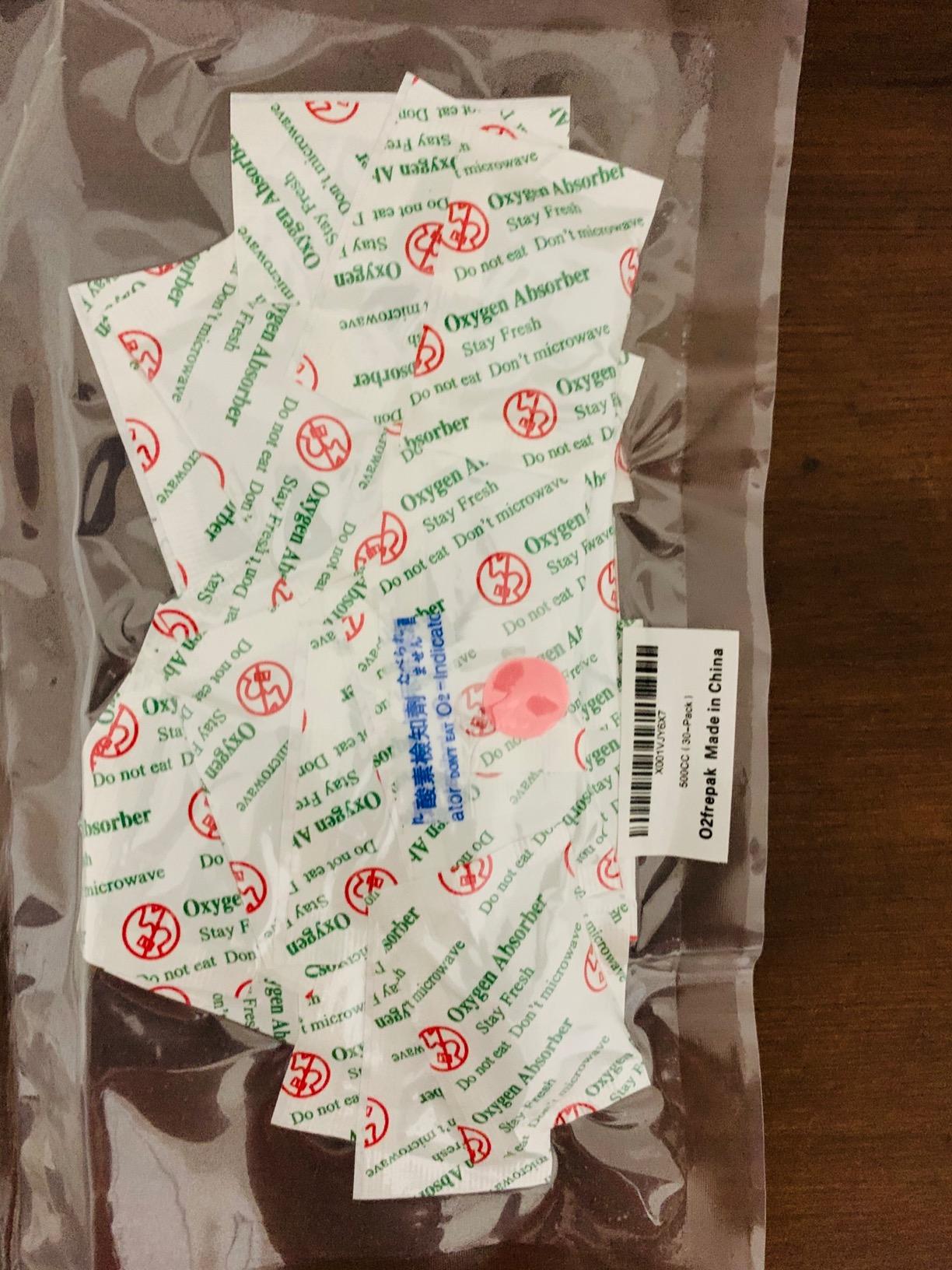 O2frepak 200CC(100Packets) Food Grade Oxygen Absorbers Packets Food Storage customer photo 1