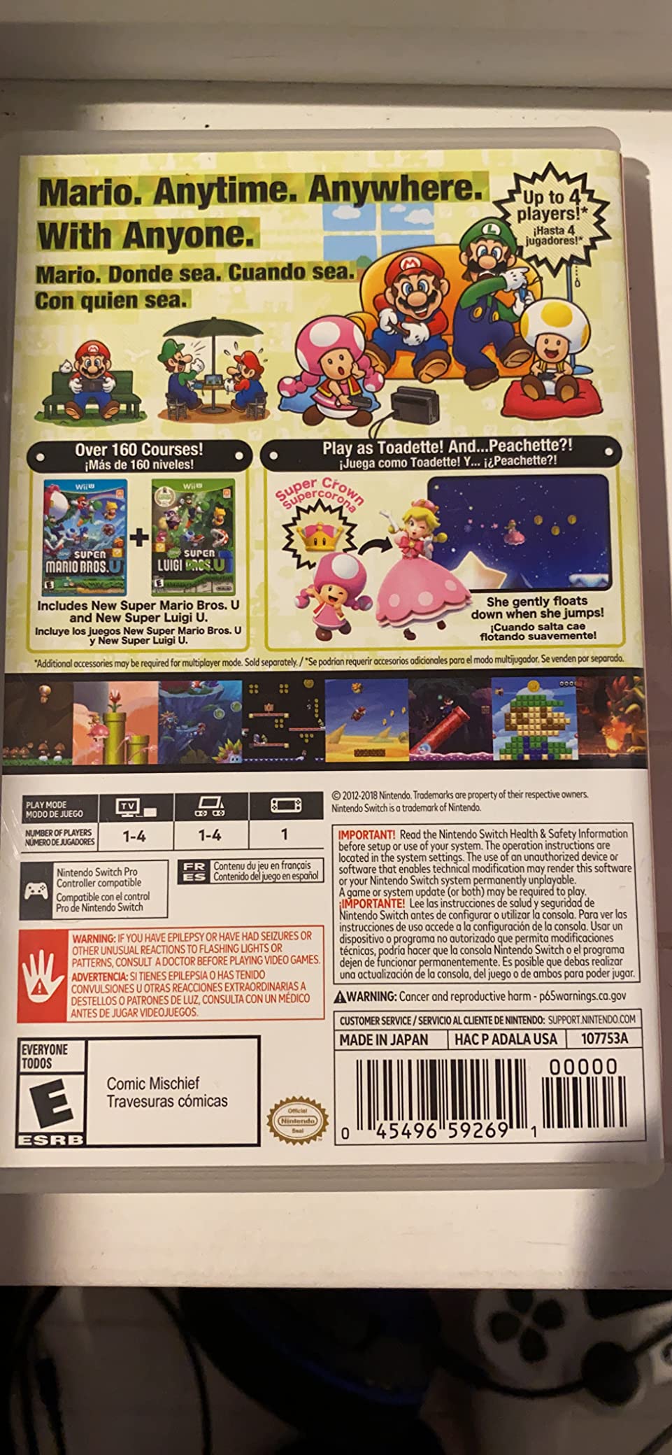 New Super Mario Bros. U Deluxe - US Version customer photo 1