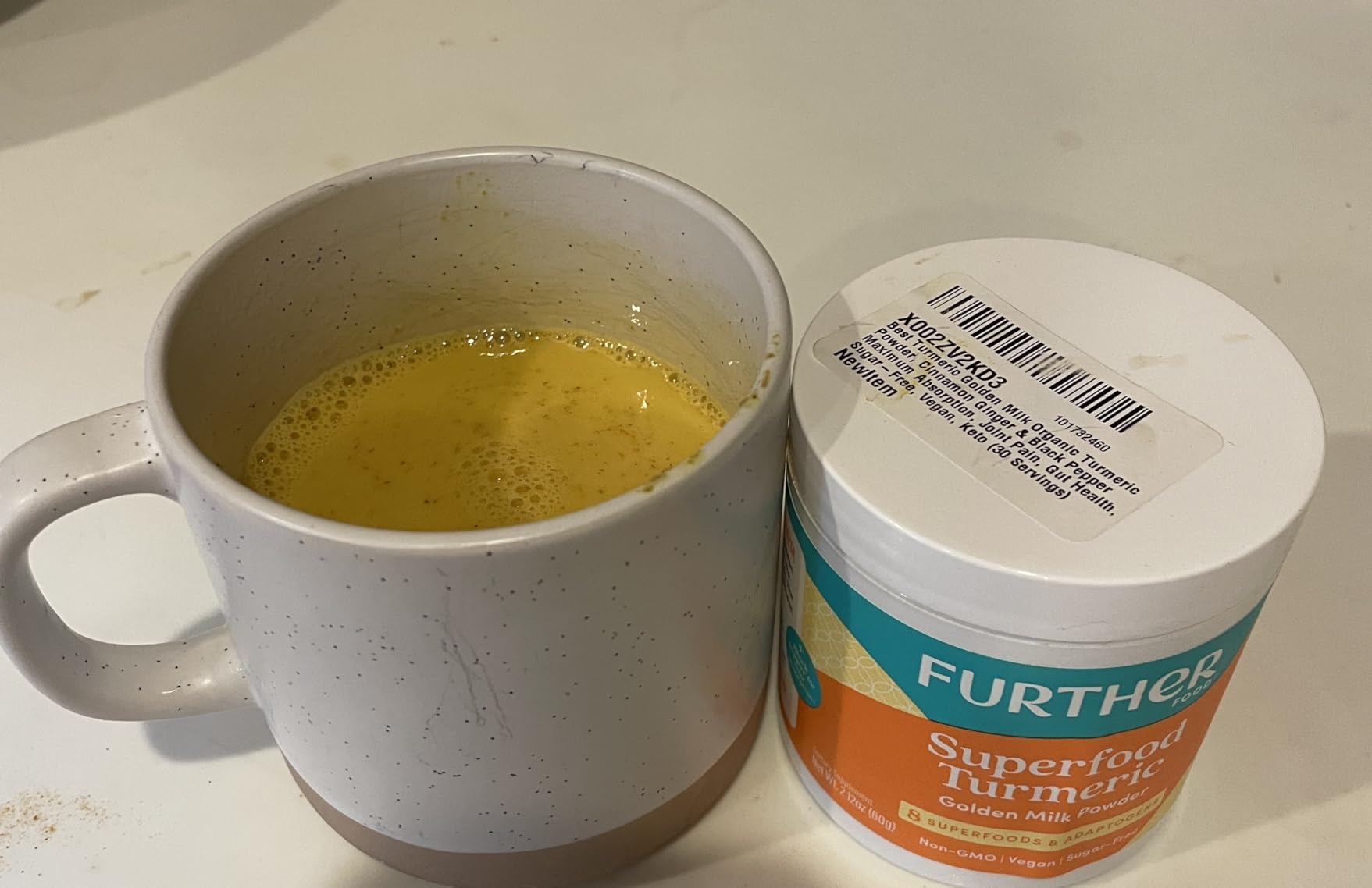 Further Food Superfood Turmeric Root Powder, Golden Milk Blend, 2.12 Oz customer photo 2