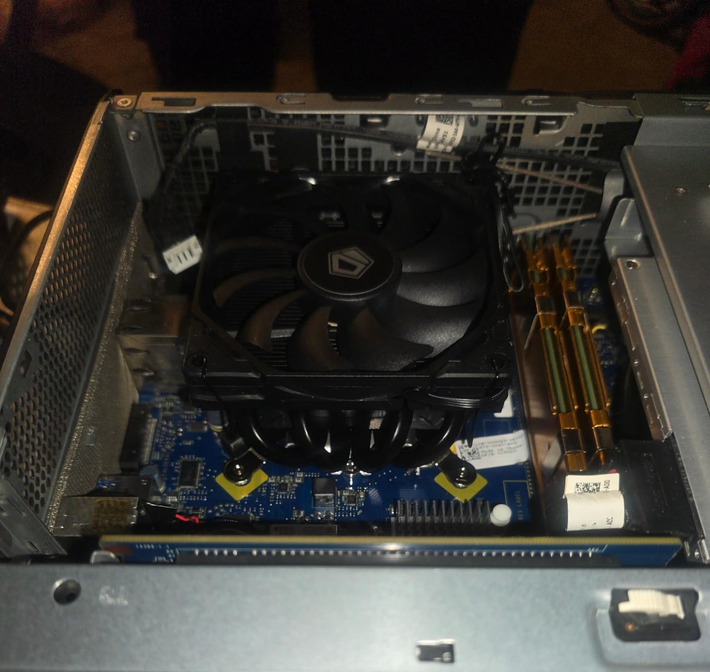 ID-COOLING IS-40X V3 45mm Low Profile CPU Cooler, 4 Heatpipes, Slim Fan customer photo 2