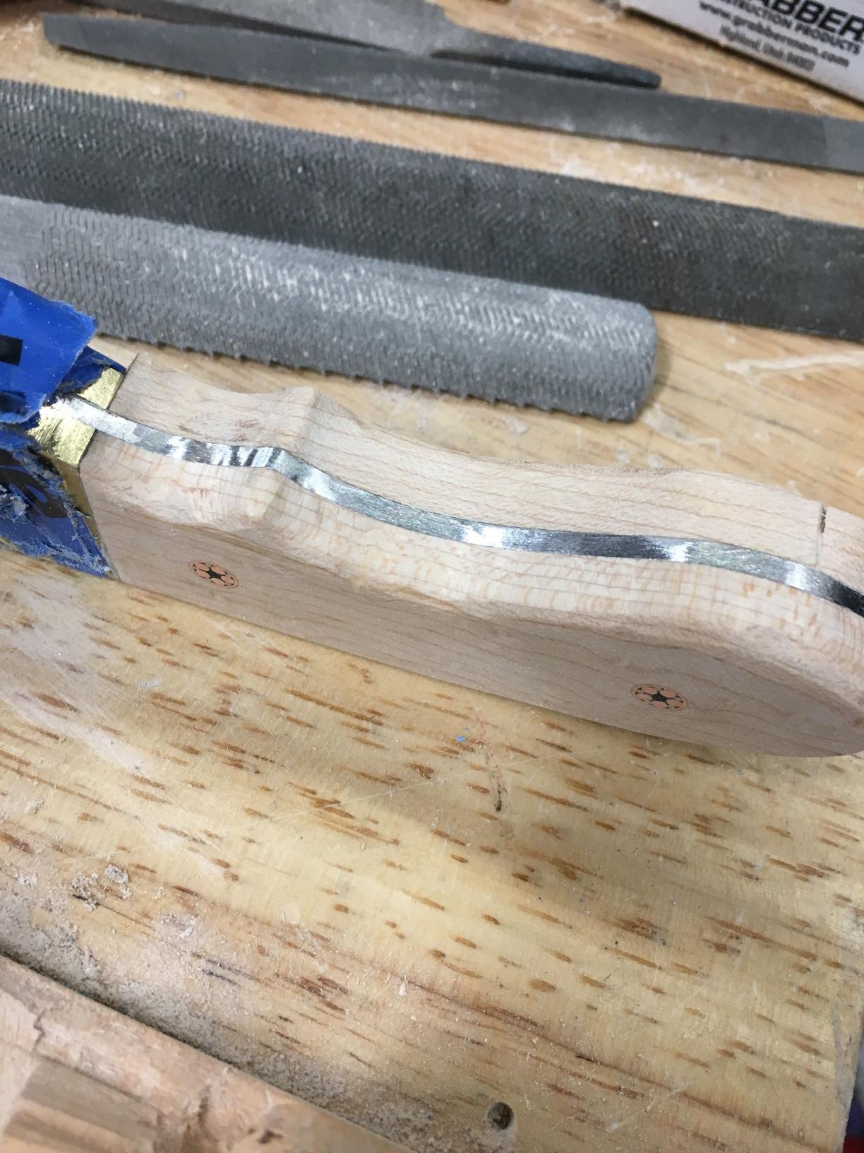 Man Crates Knife Making Kit, DIY Knife Crafting Gift Set for Men, Dad customer photo 2