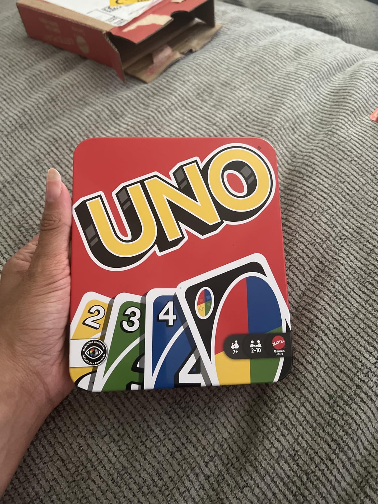 Mattel Games UNO Card Game, Ages 7+, 2-10 Players customer photo 1