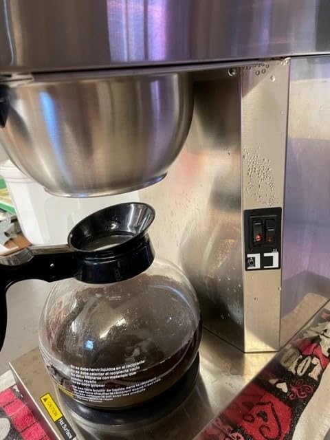 SYBO 12-Cup Commercial Pour Over Coffee Maker SF-CB-2GA customer photo 2