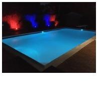 Qoolife Rechargeable Submersible Pool Lights with Remote, Waterproof Underwater Charging Battery Operated Controlled 25 Color Changing LED with Magnet Floating Lights Pool Pond Decoration (2 Pack) customer photo 1