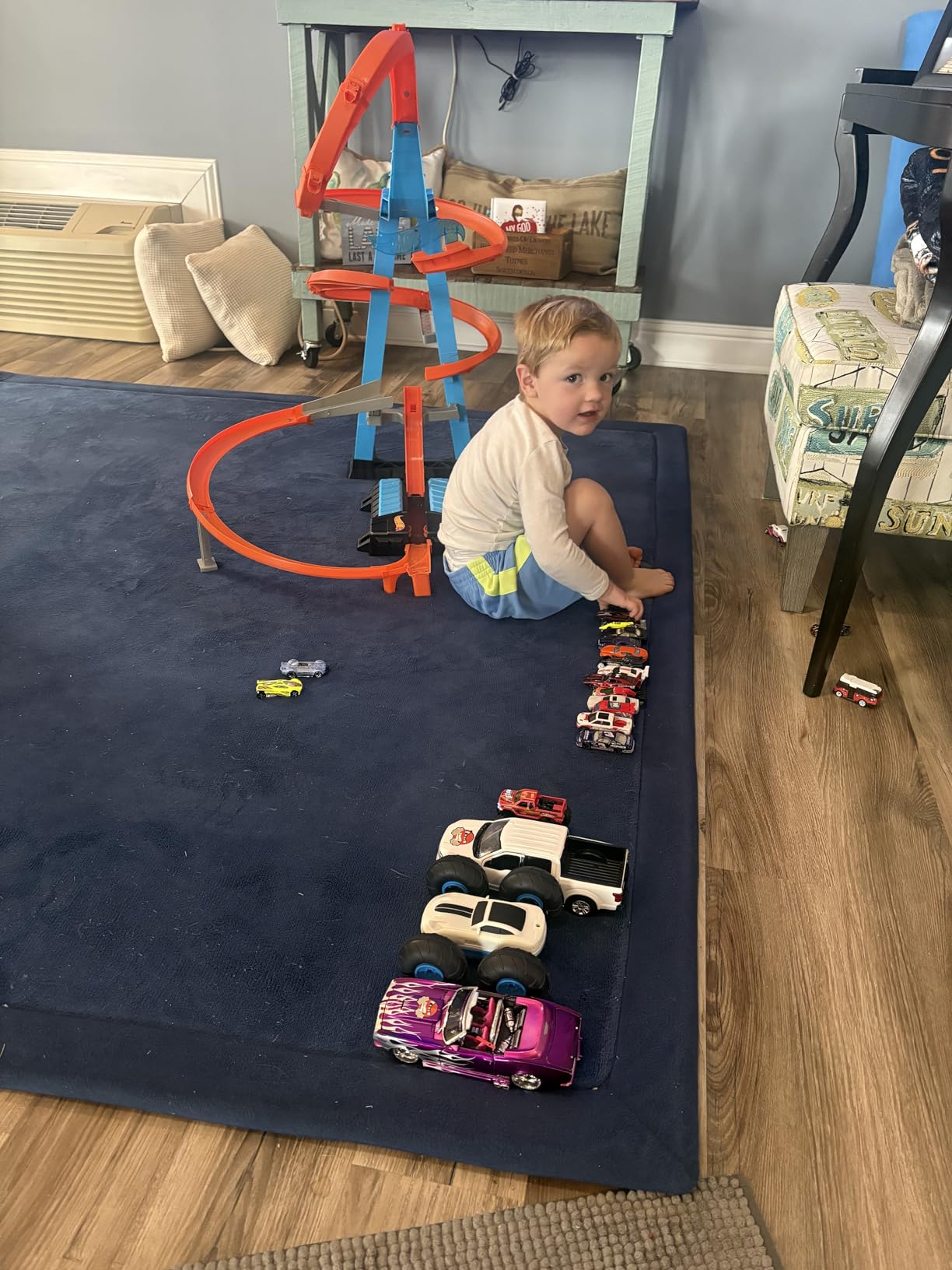 Hot Wheels Sky Crash Tower Track Set & 1:64 Scale Toy Car customer photo 1