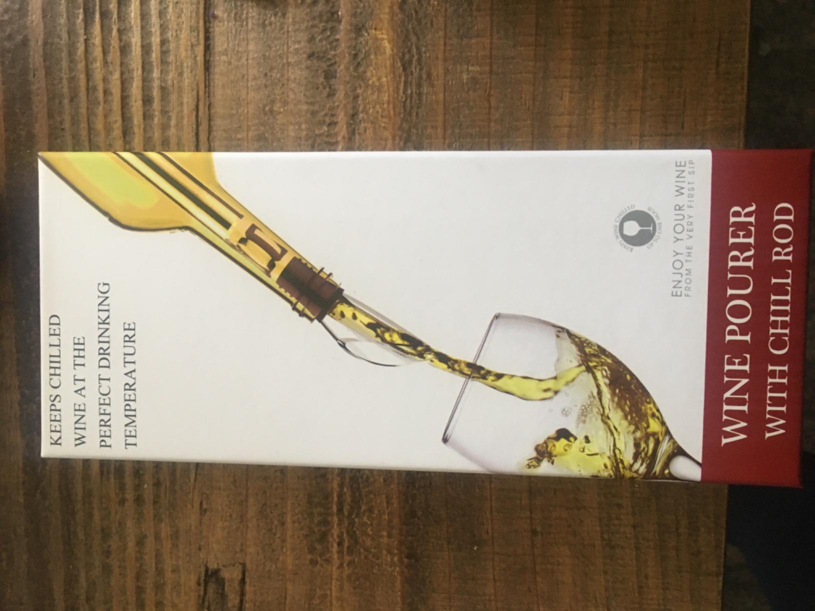 YouYah Wine Chiller Stick 3-in-1 Stainless Steel Wine Bottle Cooler Stick,Rapid Iceless Wine Chilling Rod with Aerator and Pourer,Wine Gift customer photo 2