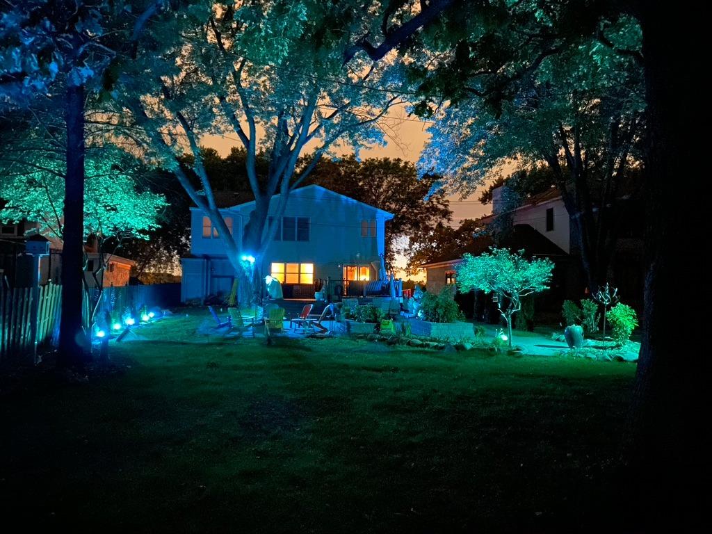 Philips Hue Lily XL Outdoor Smart Spot Light - White & Color Ambiance LED Walkway Lights - Low Voltage Lighting - 1 Pack - Requires Bridge and Power Supply - Control with App and Voice - Weatherproof customer photo 2