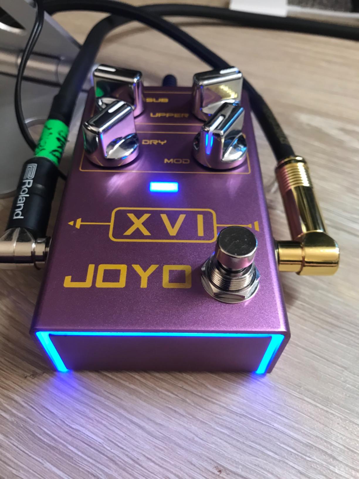 JOYO Polyphonic Octave Guitar Pedal, Independent Sub & Upper Octave with MOD Modulation Effects & Dry Blend, True Bypass (XVI R-13) customer photo 1