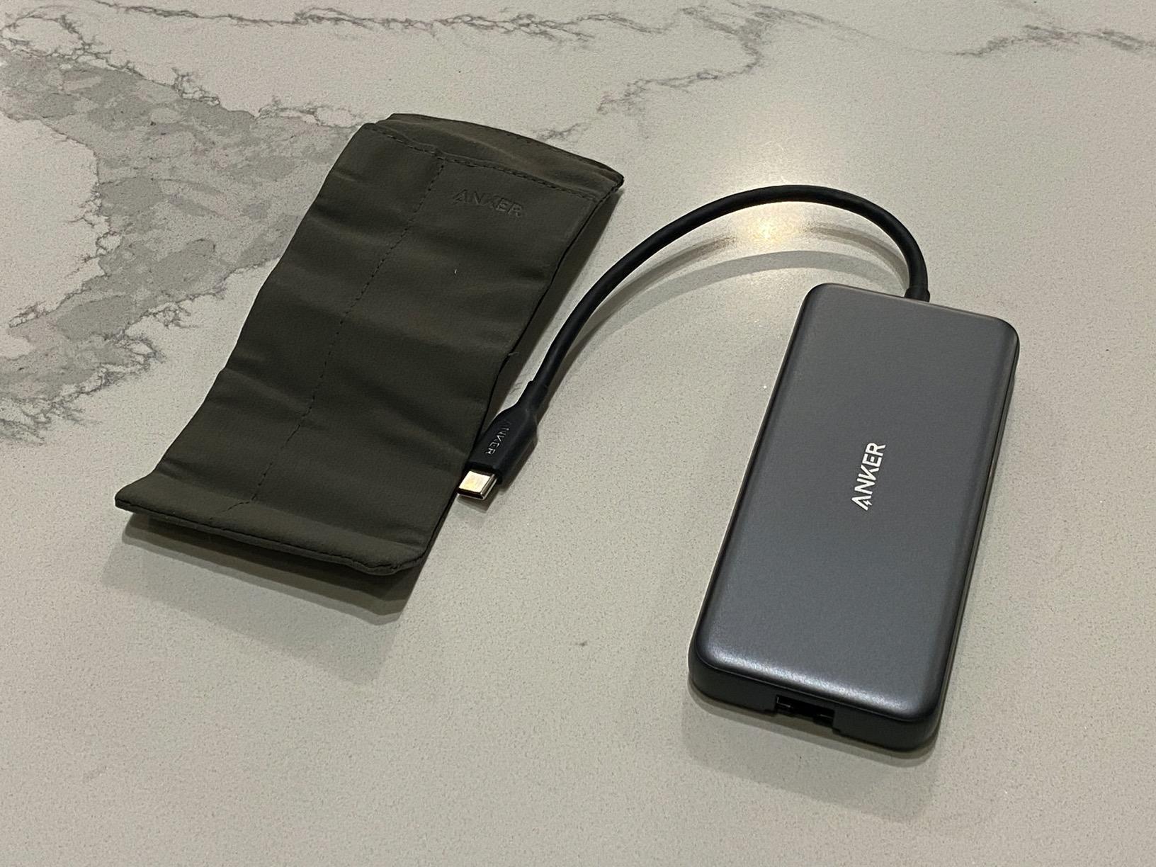 Anker USB-C Hub, 8-in-1 Multiport Ethernet Adapter with 4K@60Hz HDMI Port customer photo 2