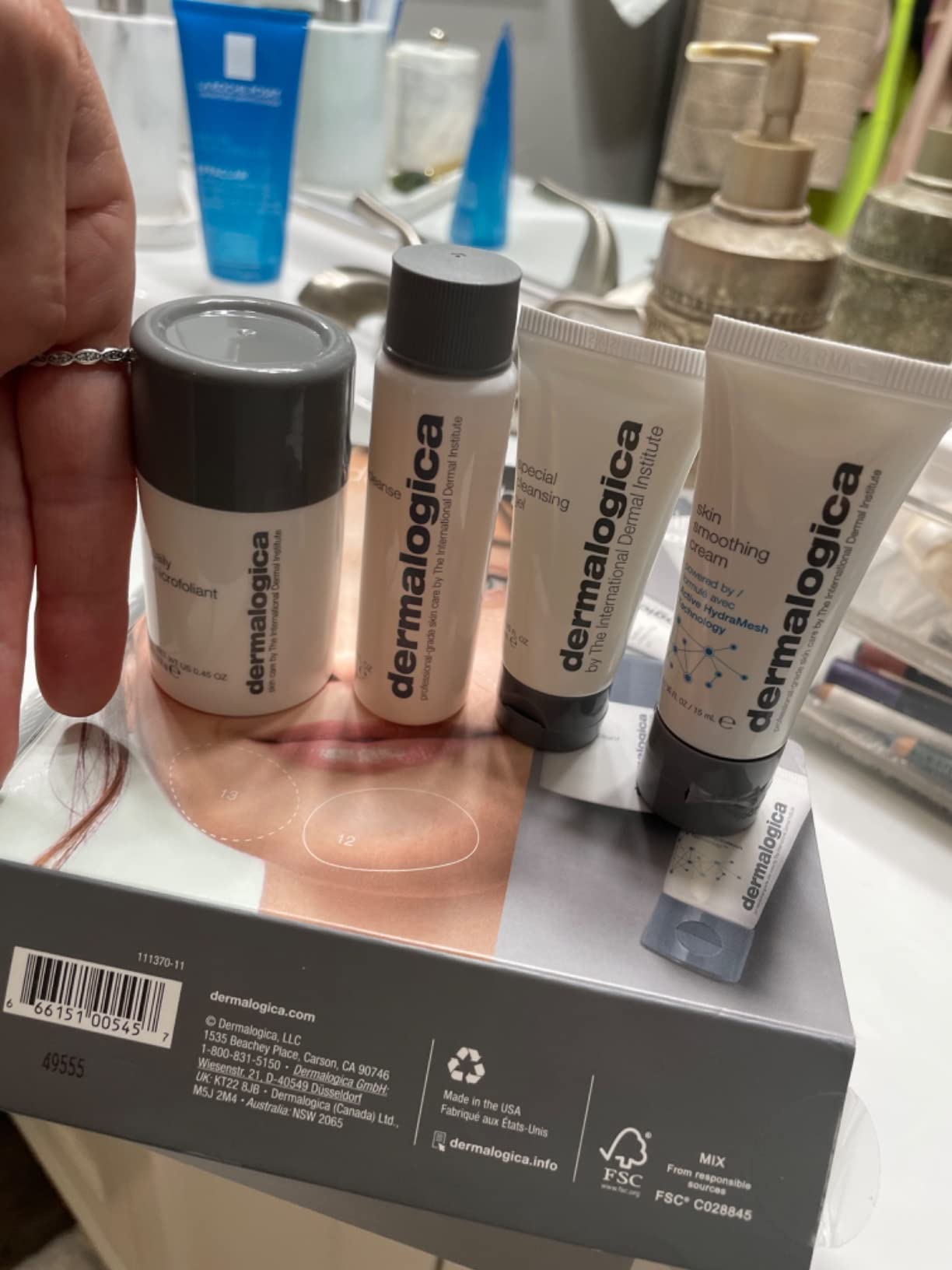 Dermalogica Discover Healthy Skin Kit, 4 Piece Travel Skincare Set customer photo 1