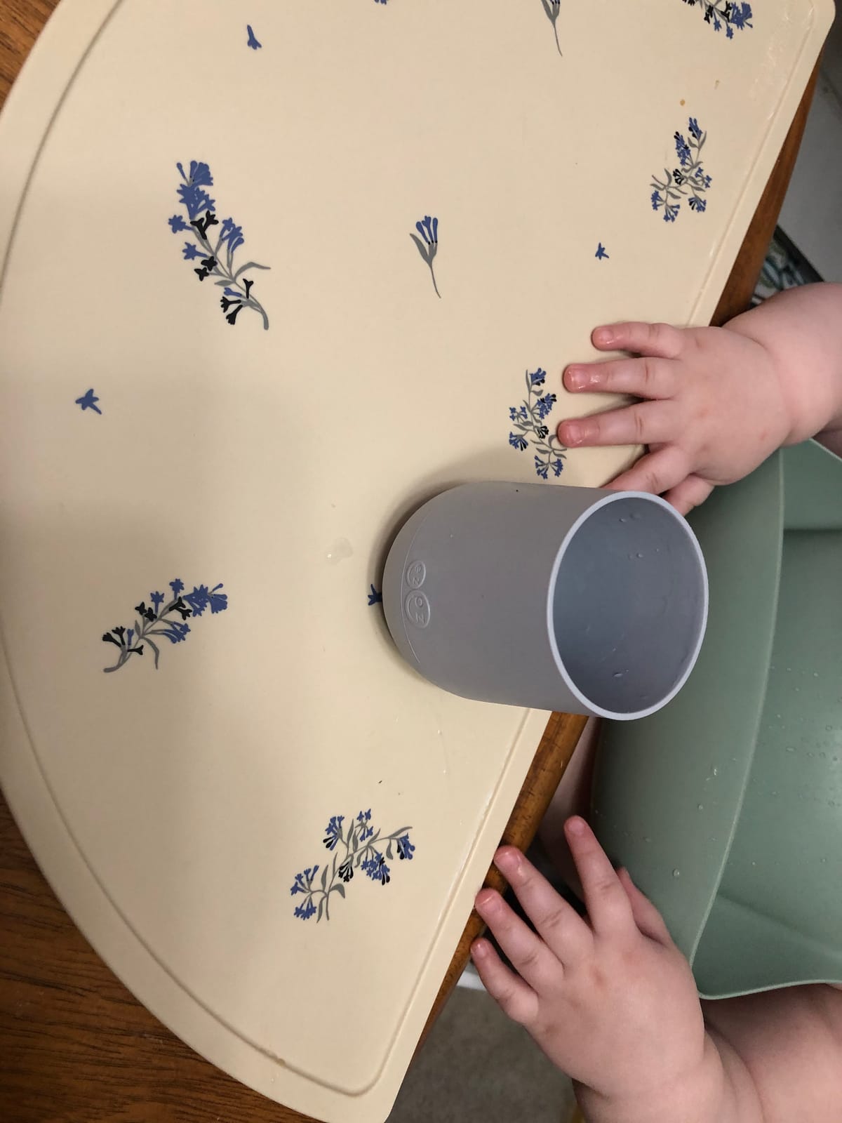 mushie Silicone Placemat for Kids | BPA-Free Non-Slip Design (Dinosaurs) customer photo 1