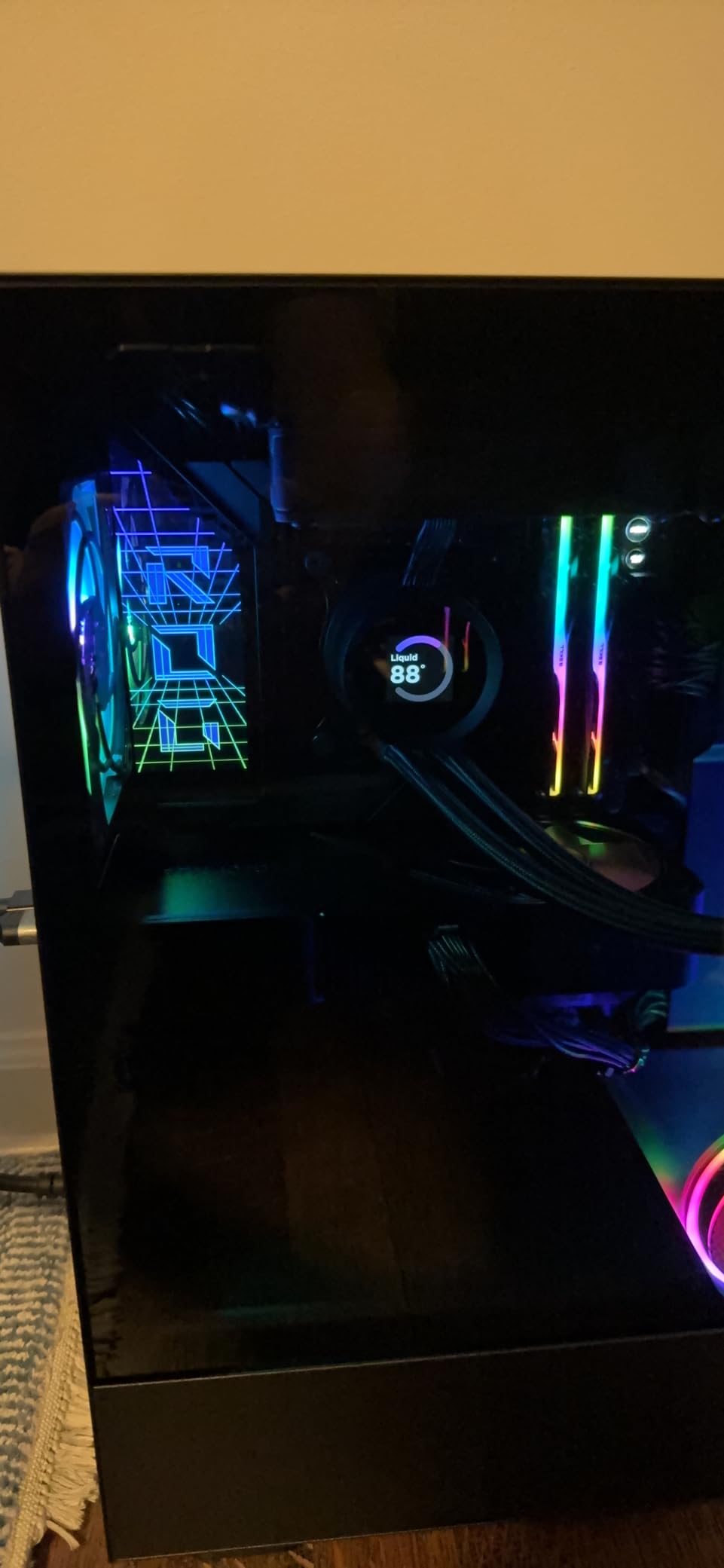 ID-COOLING NO-12015-XT-ARGB 120mm Slim PWM ARGB Case Fan, 15mm Thick customer photo 1