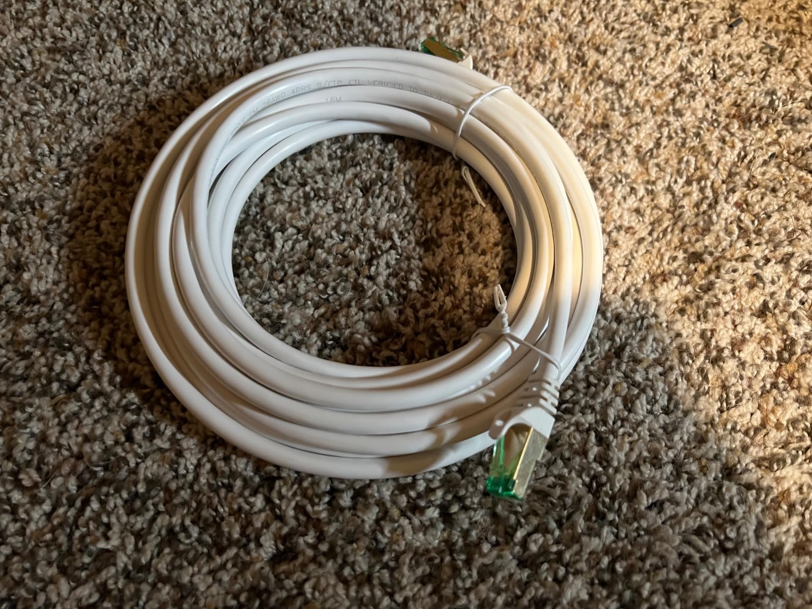 GEARit Cat7 Outdoor Ethernet Cable 100ft Black Cat 7 Shielded SFTP customer photo 1