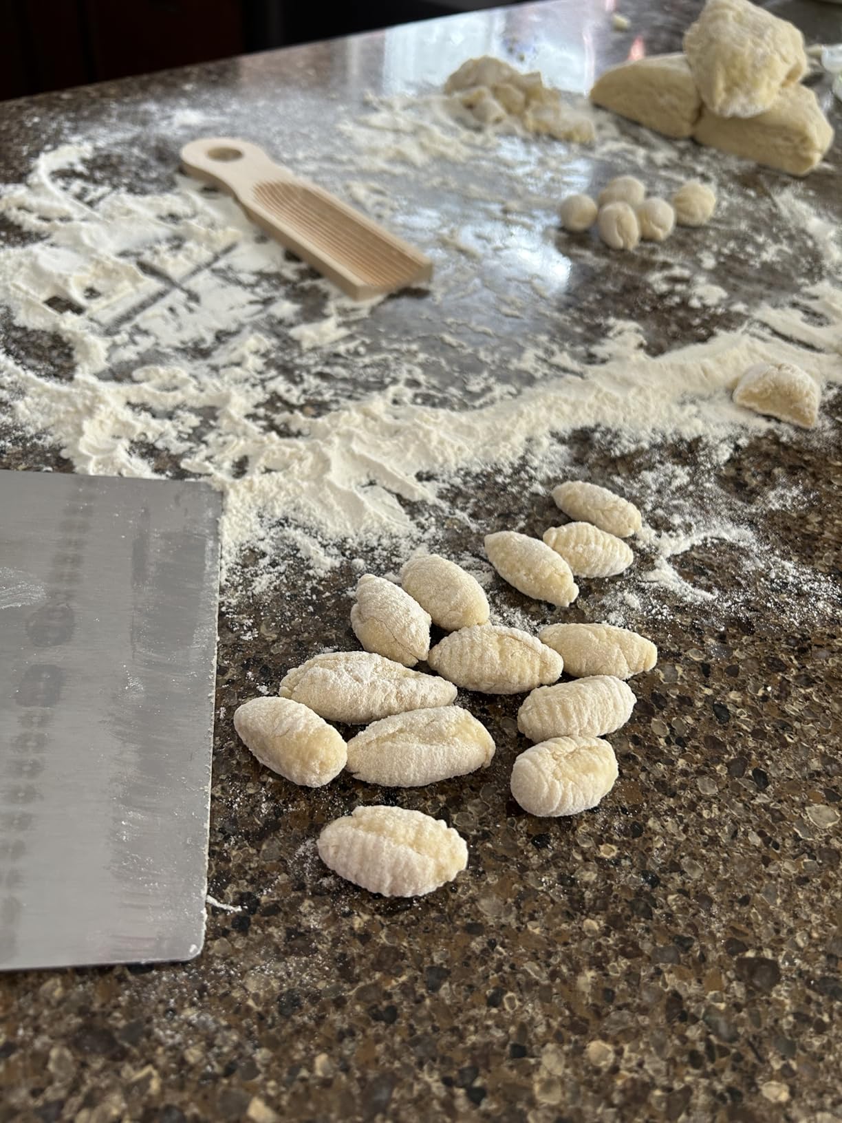 KneadEat Curved Wood Gnocchi Board Paddle for Homemade Italian Pasta customer photo 1