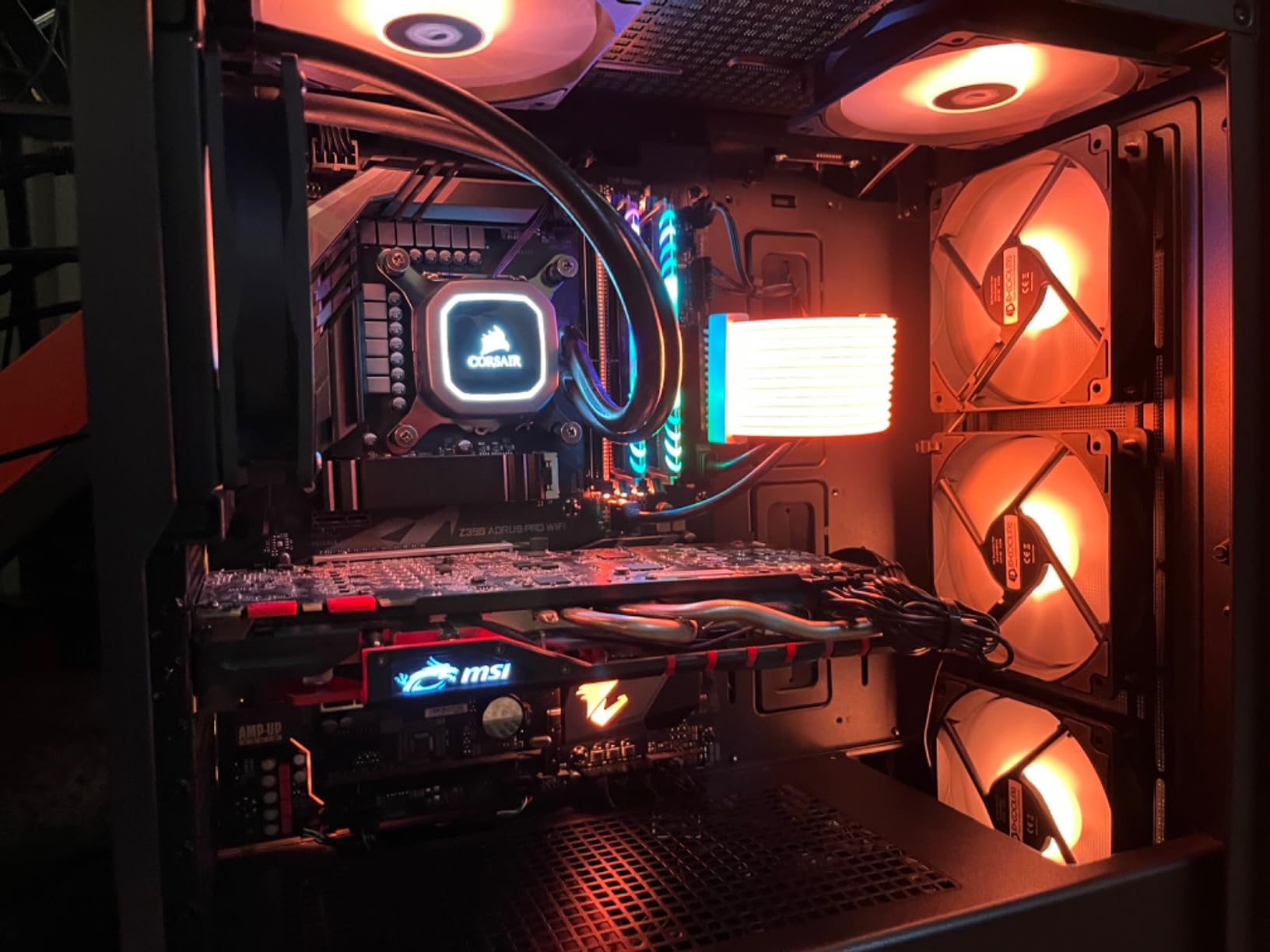 ID-COOLING XF-12025-ARGB-TRIO 120mm Case Fan, 3 Pack, Low Noise, ARGB customer photo 1