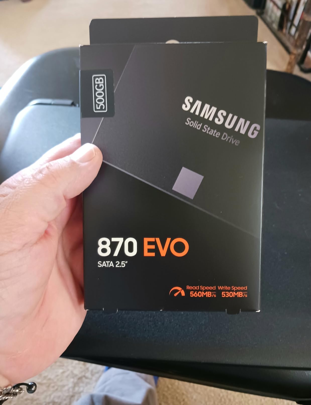 Samsung SSD 870 EVO SATA III 2.5” 2TB, Read Speeds Up to 560MB/s customer photo 1
