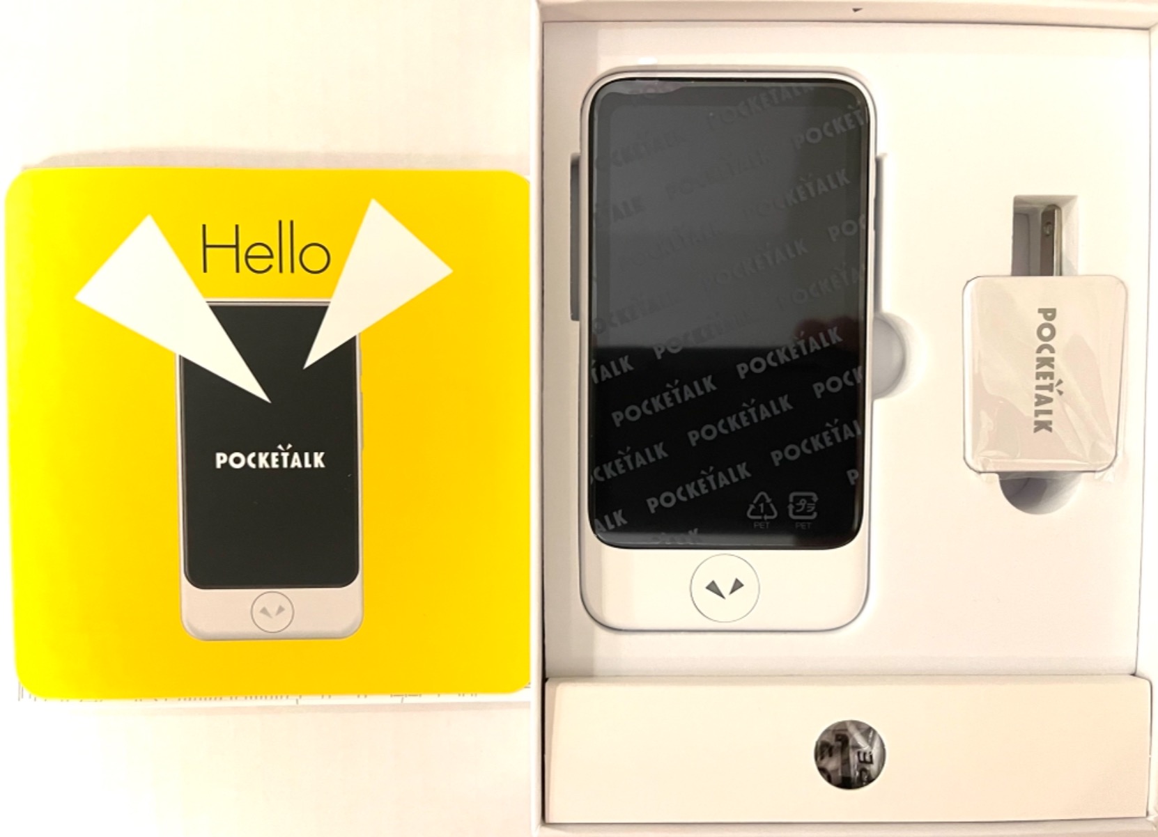 Pocketalk Plus -Real Time, Two-Way Voice & Camera 84+ Language Translator - Extra Large Screen, Longer Battery Life, HIPAA Compliant - Perfect for Travel, Business, Doctors, Nurses, Teachers, Students customer photo 2