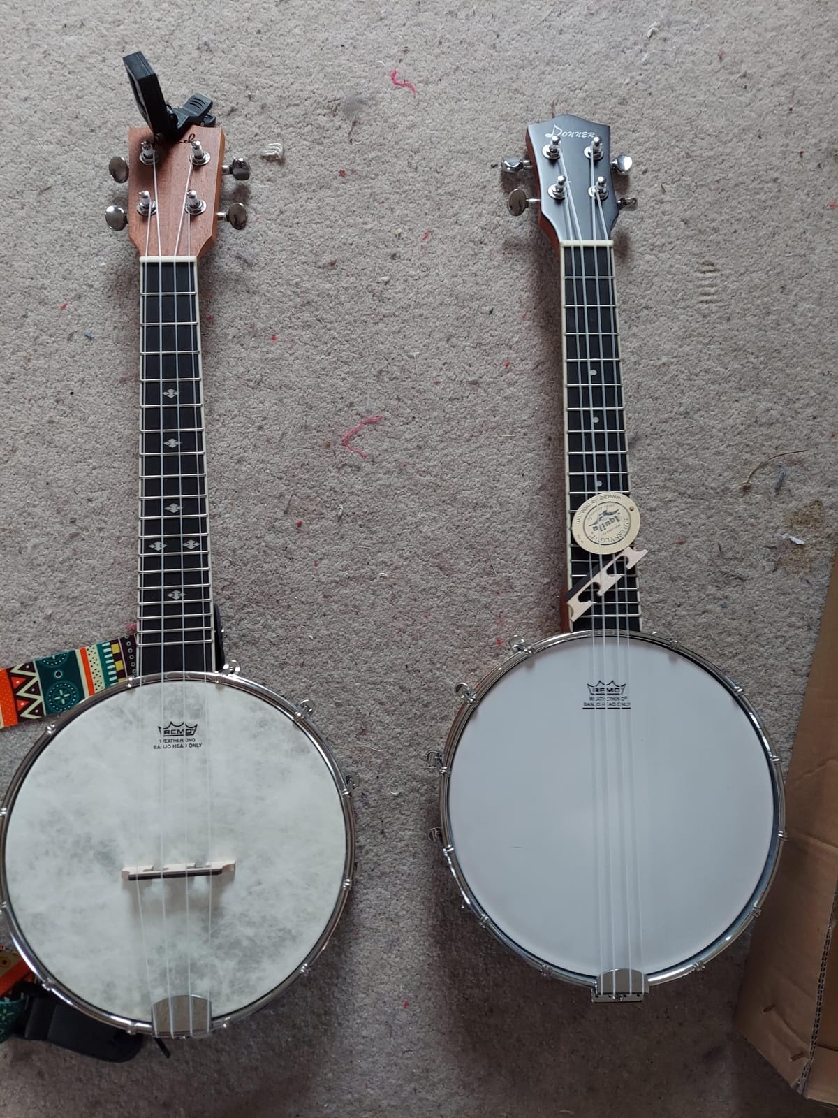 Donner Banjolele 4 String Banjo Ukulele kit customer photo 1