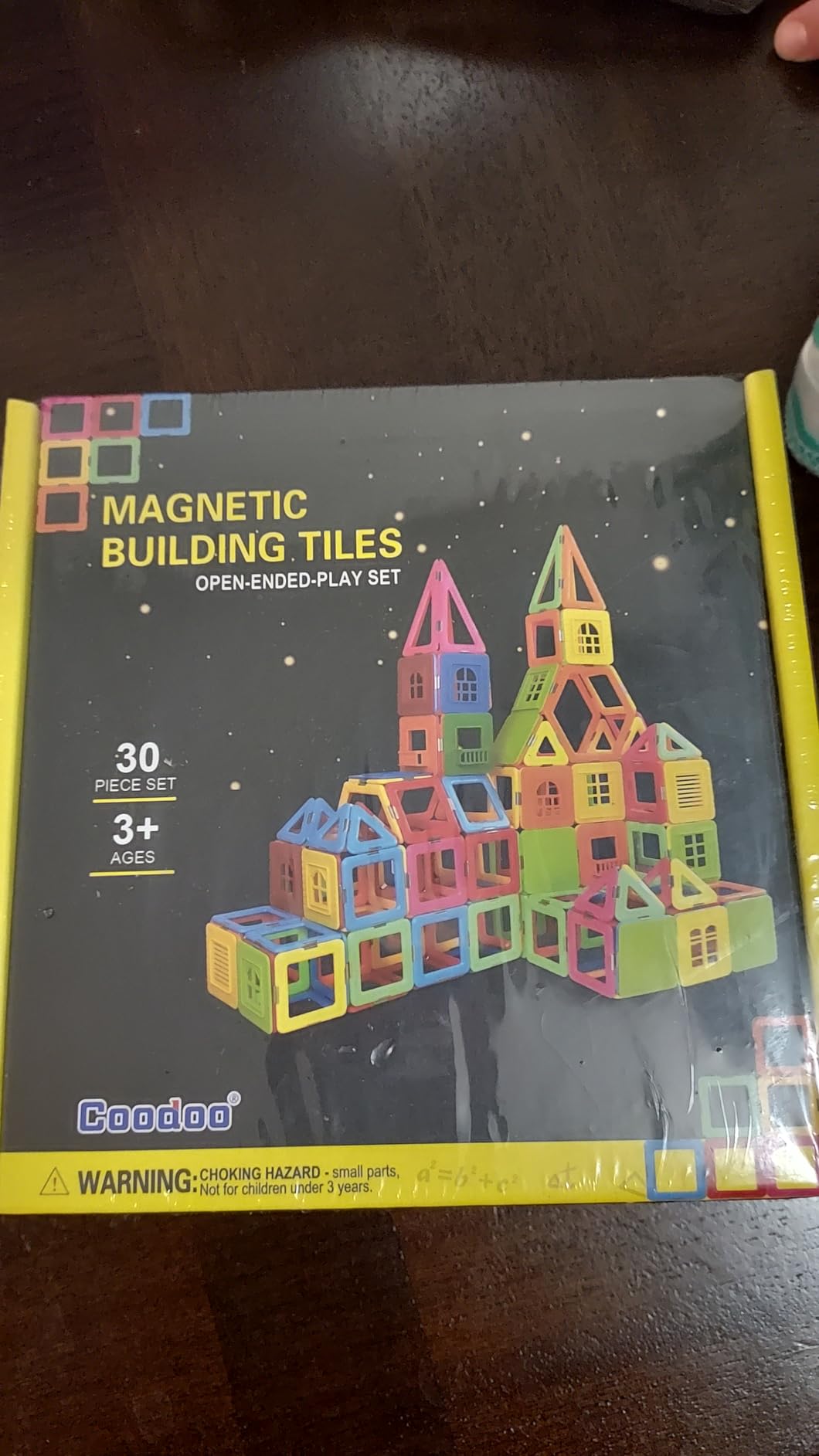 Upgraded Magnetic Blocks Tough Tiles STEM Toys for 3+ Year Old Boys & Girls customer photo 2
