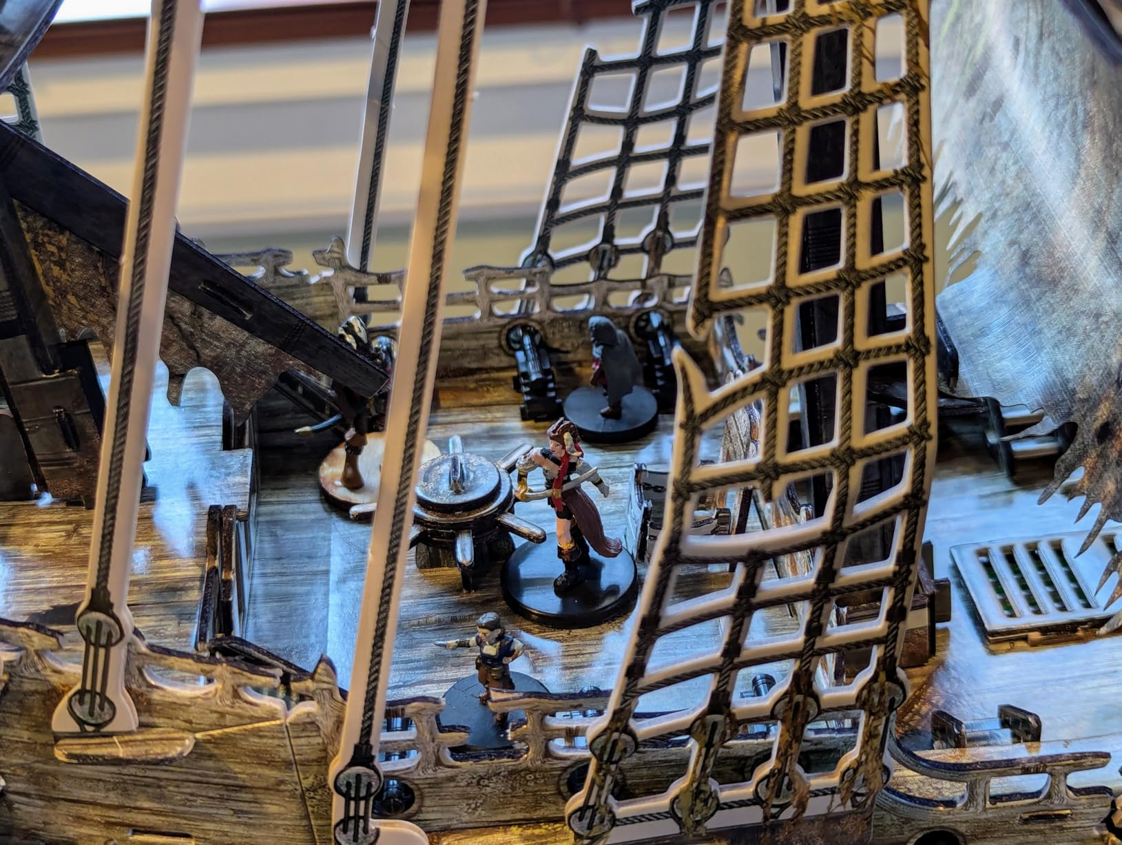 CubicFun Flying Dutchman 3D Pirate Ship Puzzle with Green LEDs, 360 Pieces customer photo 1