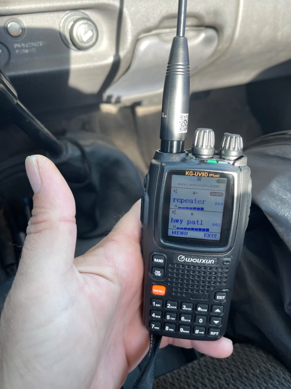 WOUXUN KG-UV9D Plus 7 Band Including Air Band Two Way Radio customer photo 2